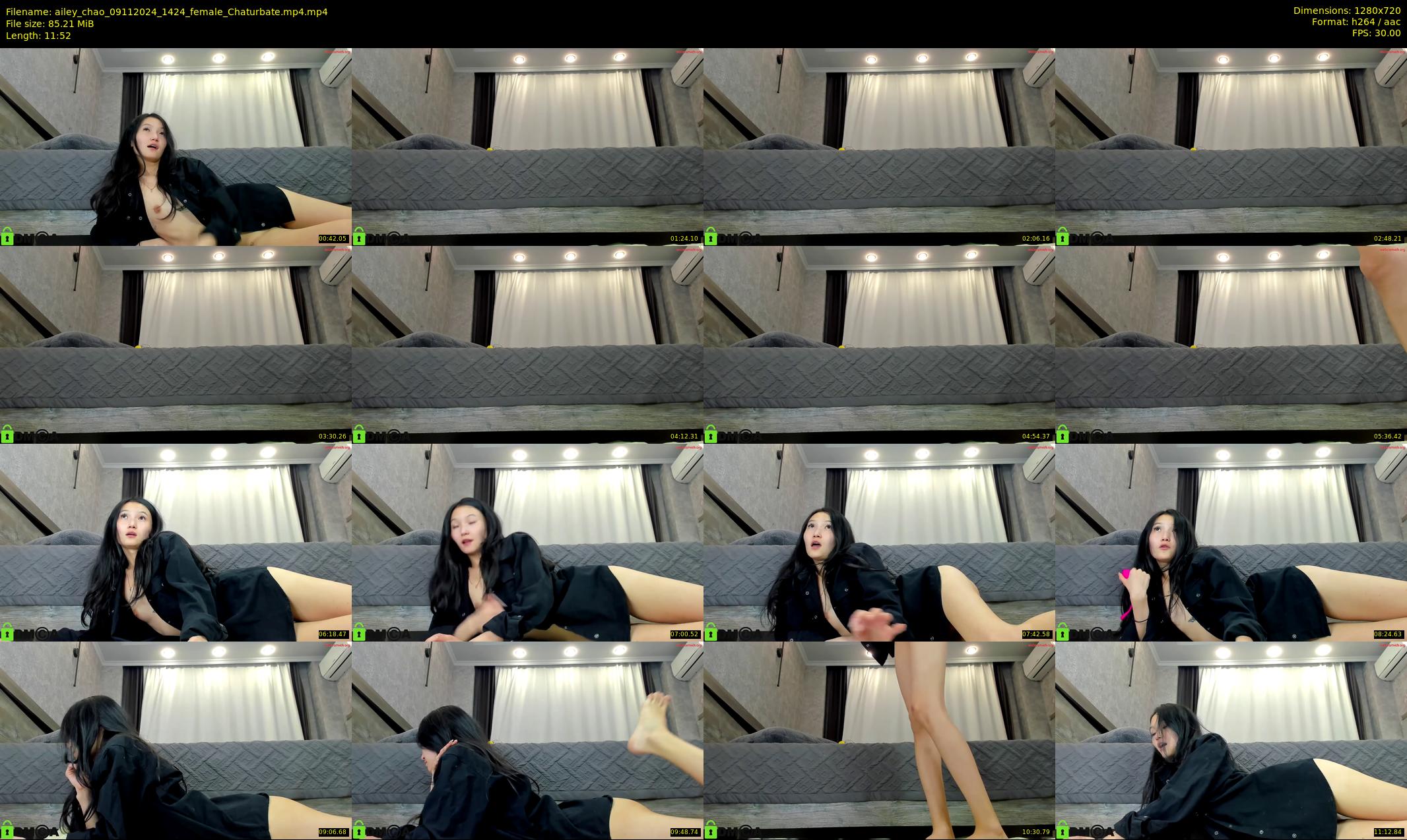 ailey_chao — 12 minute Chaturbate female cam show recording, 720p, Nov 9, 2024