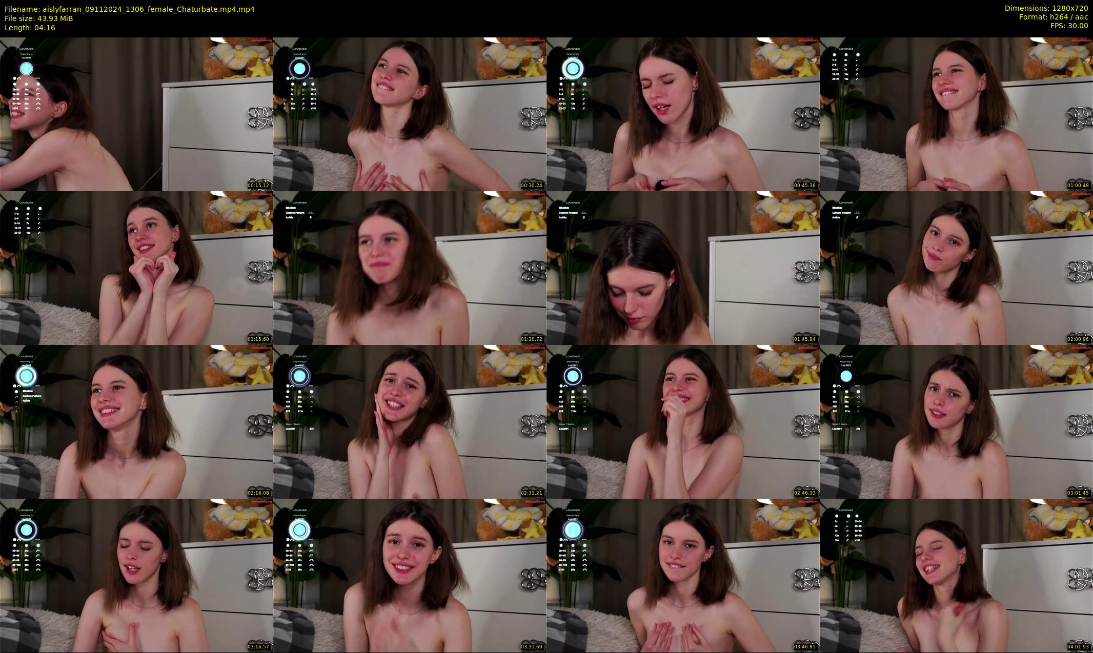 aislyfarran — 5 minute Chaturbate female cam show recording, 720p, Nov 9, 2024