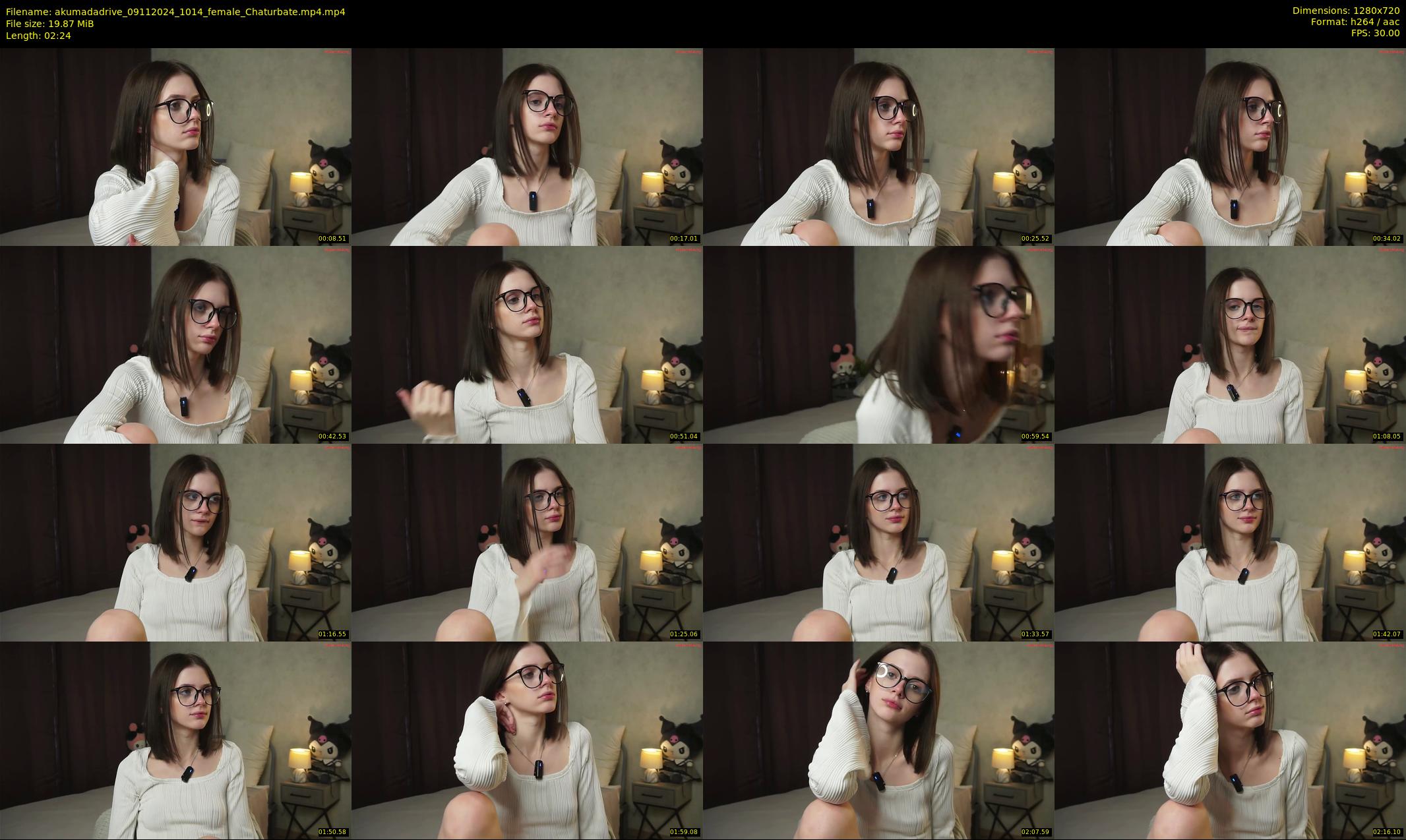 akumadadrive — 3 minute Chaturbate female cam show recording, 720p, Nov 9, 2024