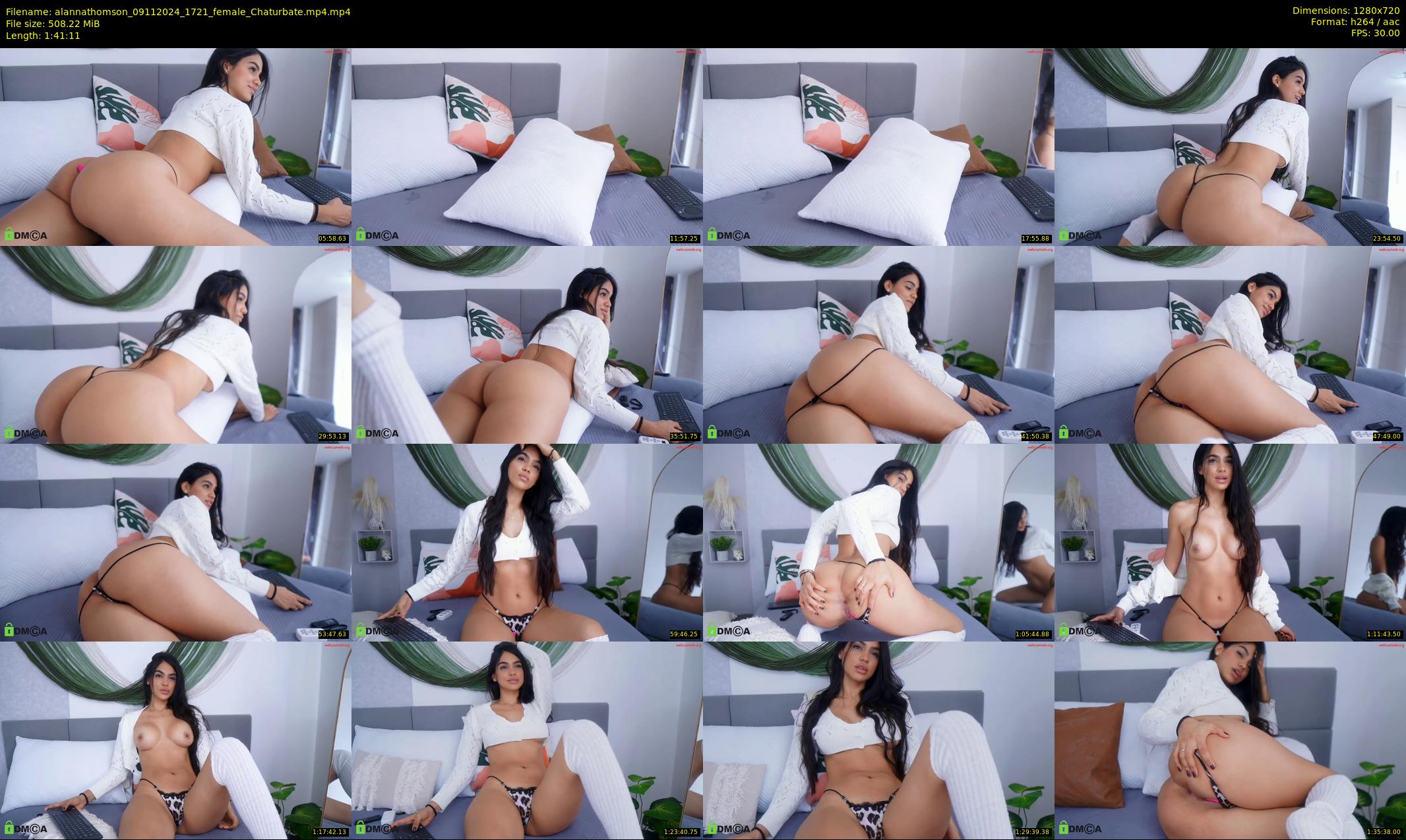 alannathomson — 102 minute Chaturbate female cam show recording, 720p, Nov 9, 2024