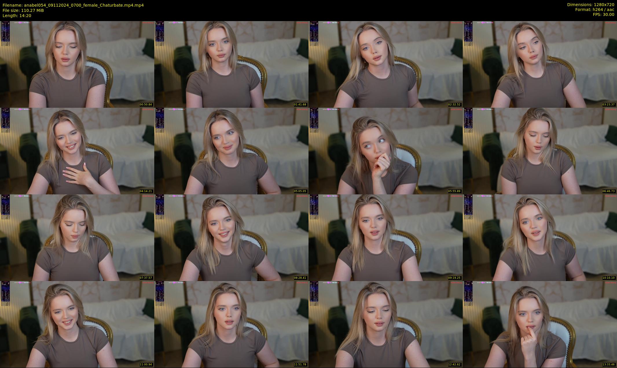 anabel054 — 15 minute Chaturbate female cam show recording, 720p, Nov 9, 2024