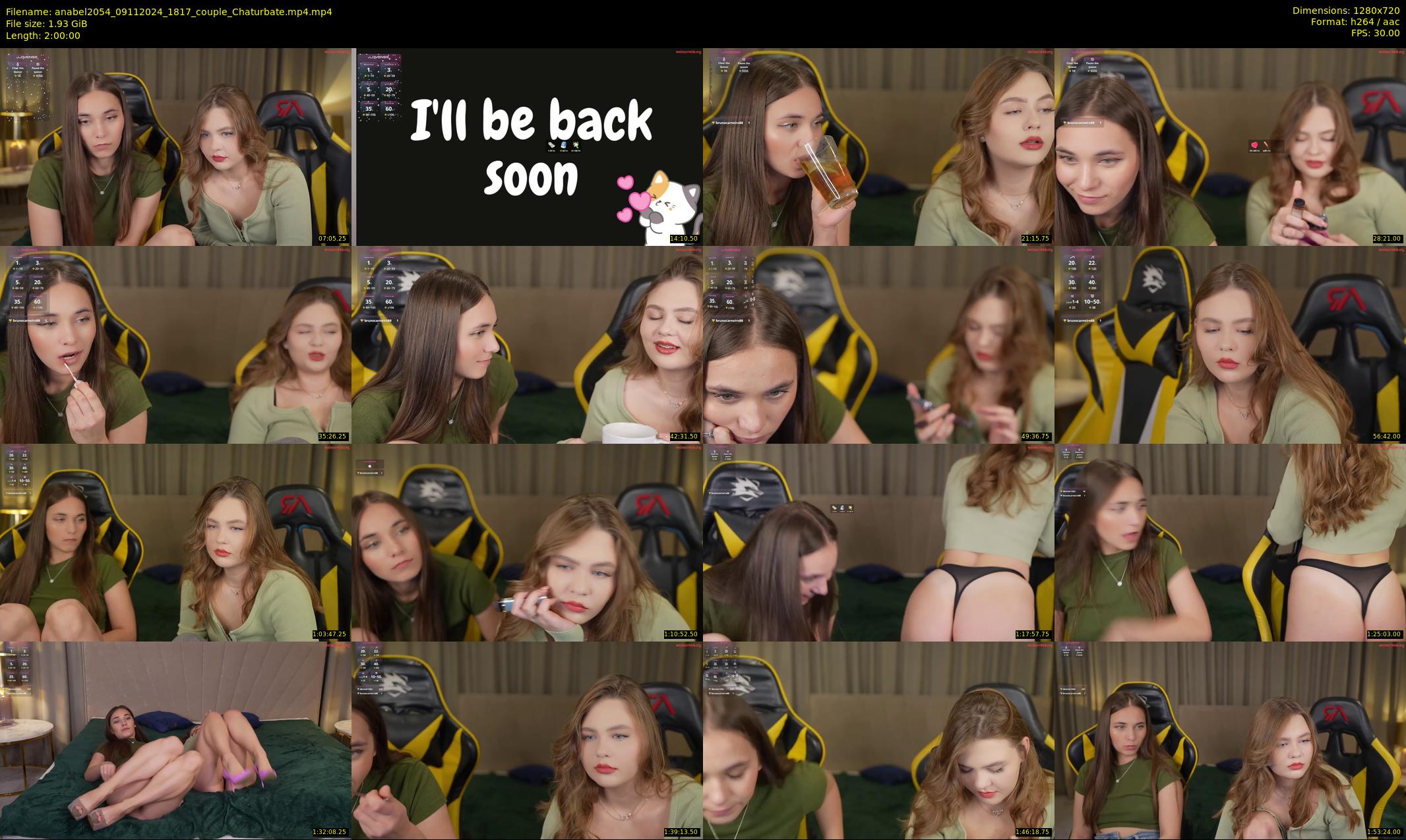 anabel2054 — 120 minute Chaturbate female cam show recording, 720p, Nov 9, 2024