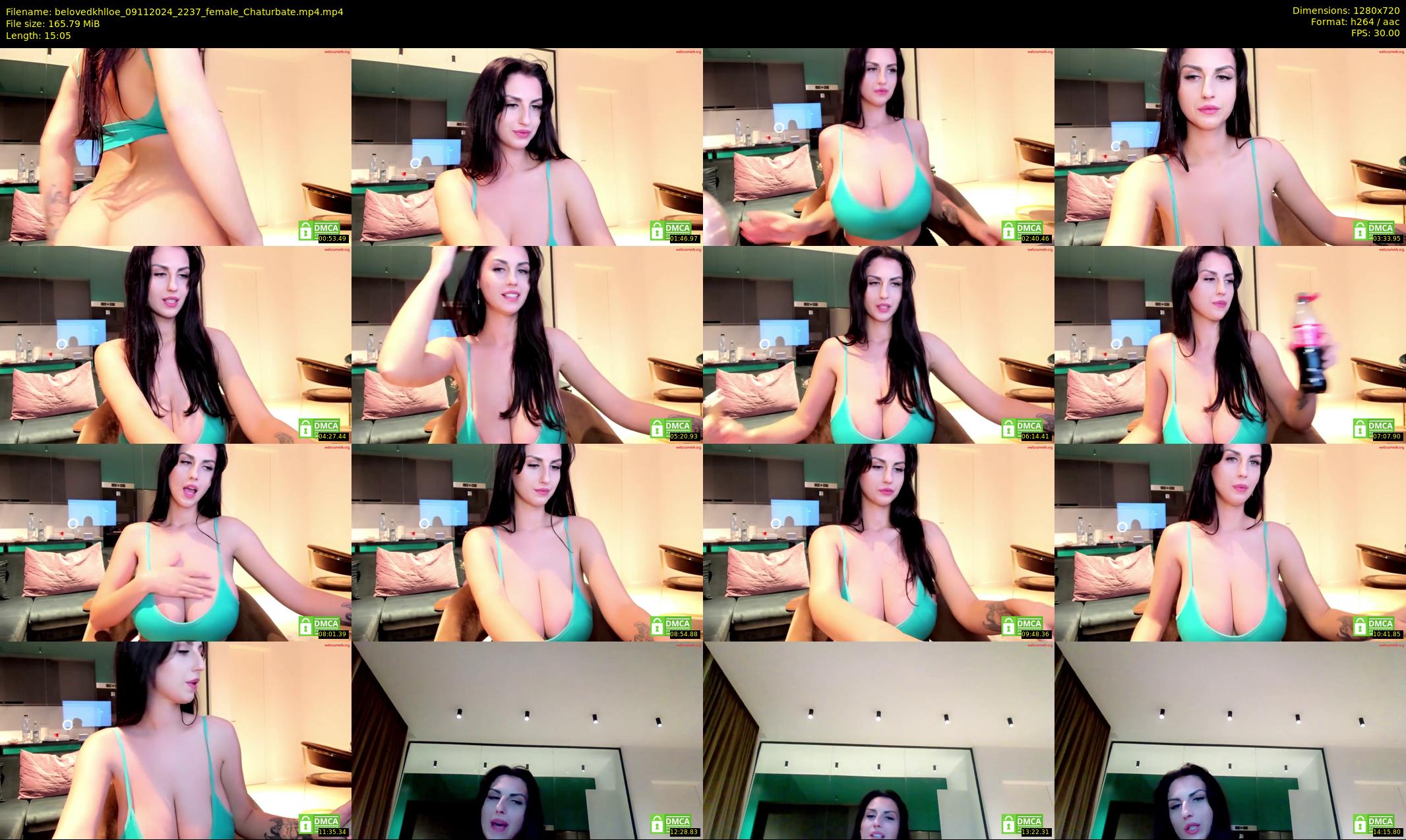 belovedkhlloe — 16 minute Chaturbate female cam show recording, 720p, Nov 9, 2024