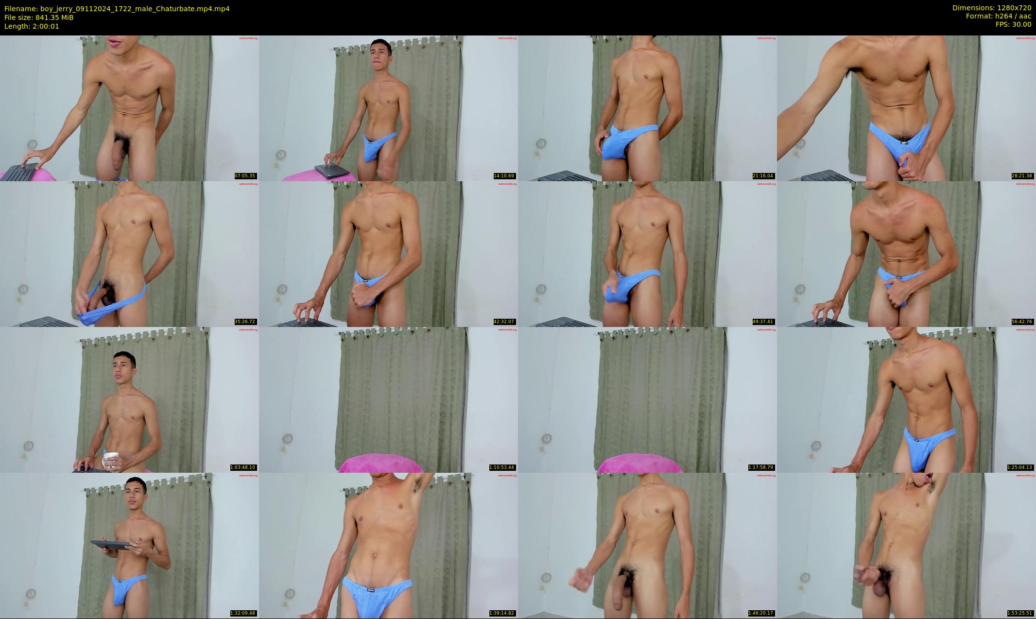 boy_jerry — 121 minute Chaturbate male cam show recording, 720p, Nov 9, 2024