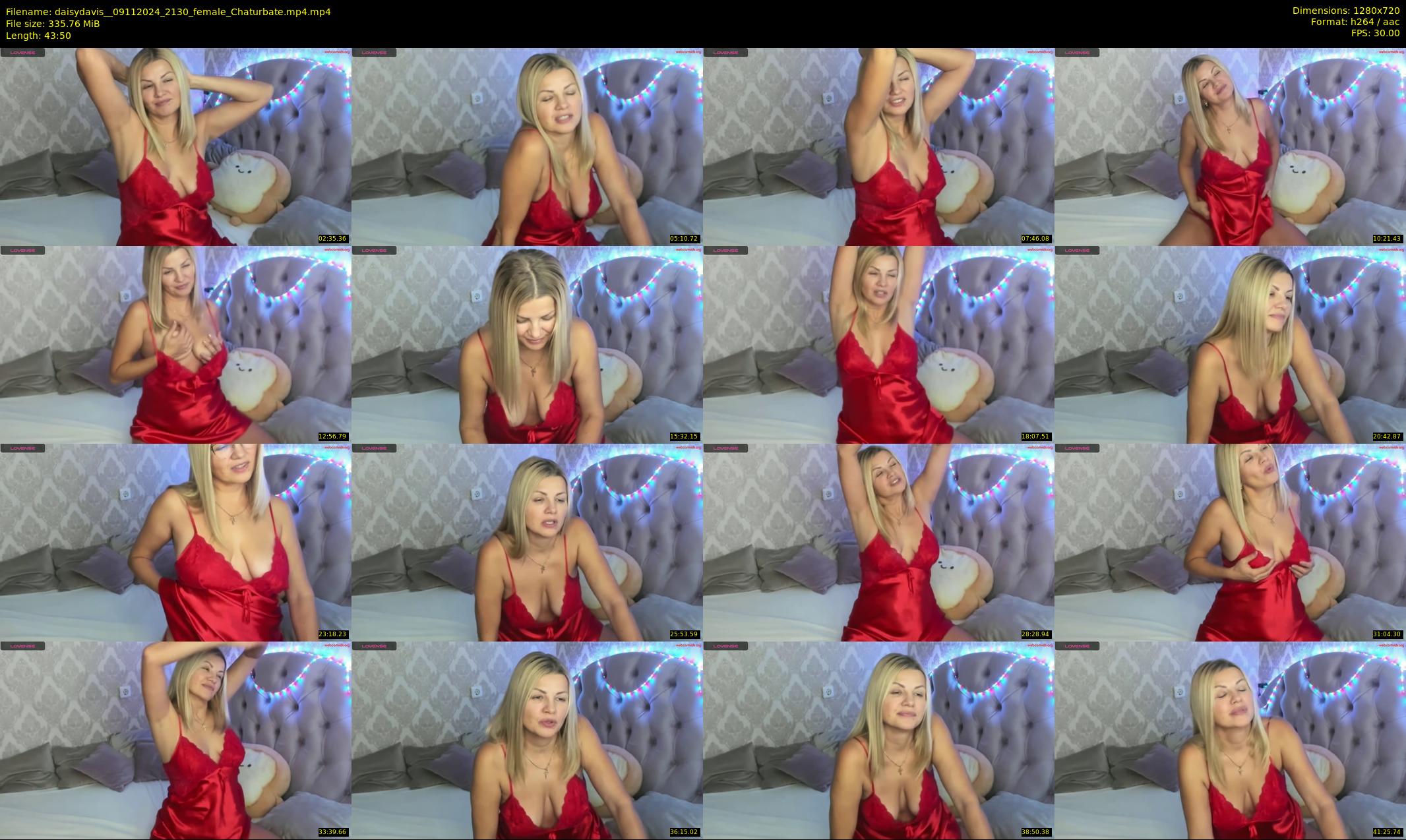 daisydavis_ — 44 minute Chaturbate female cam show recording, 720p, Nov 9, 2024