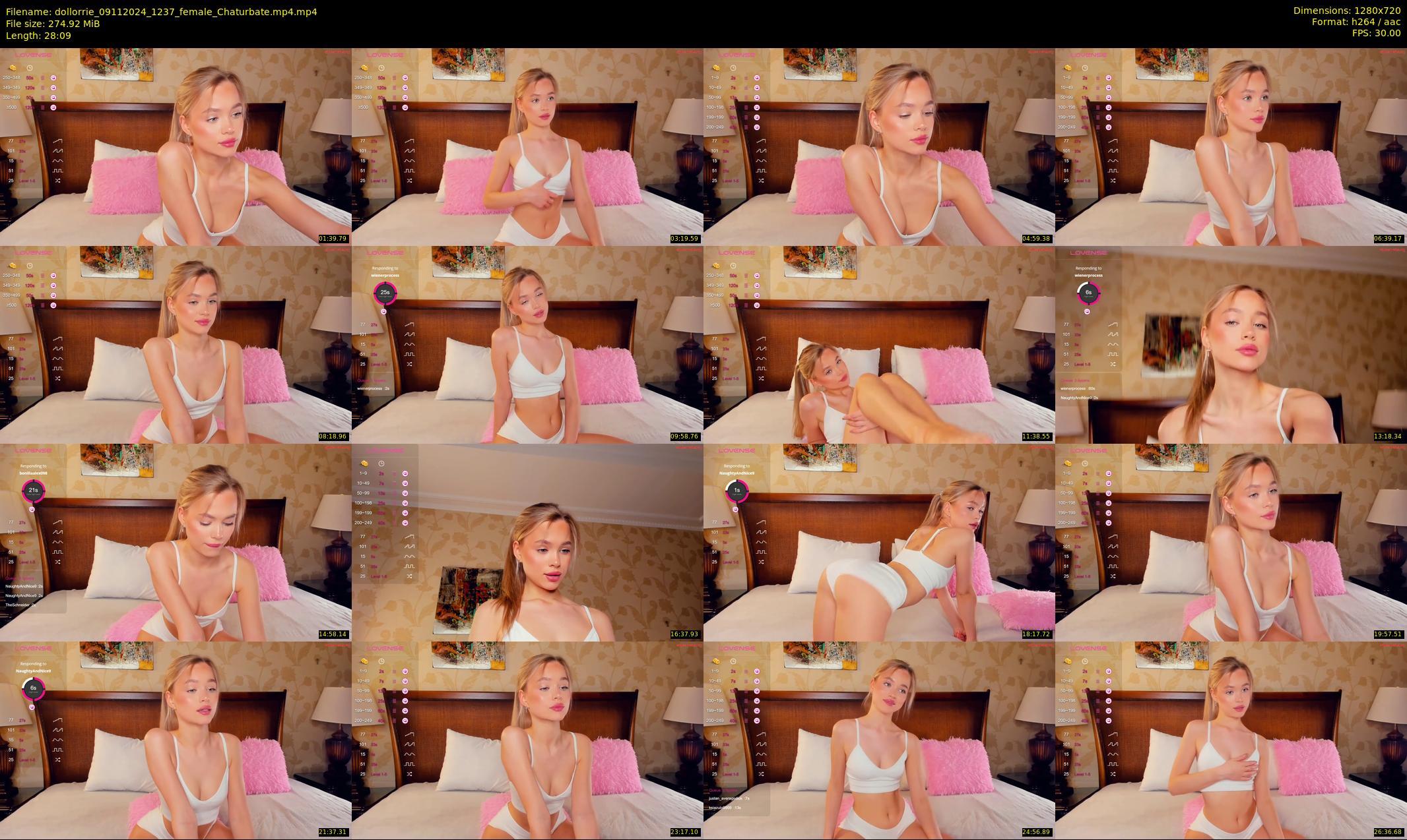 dollorrie — 29 minute Chaturbate couple cam show recording, 720p, Nov 9, 2024