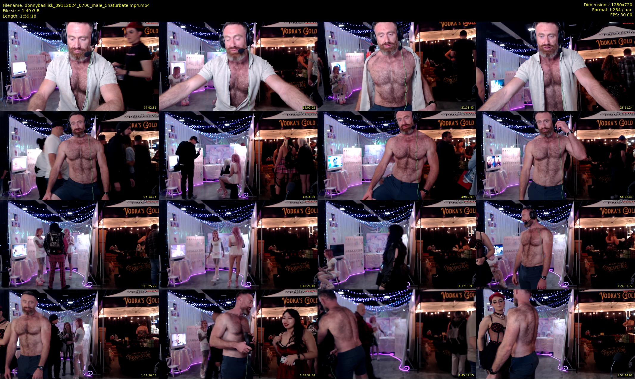 donnybasilisk — 120 minute Chaturbate male cam show recording, 720p, Nov 9, 2024
