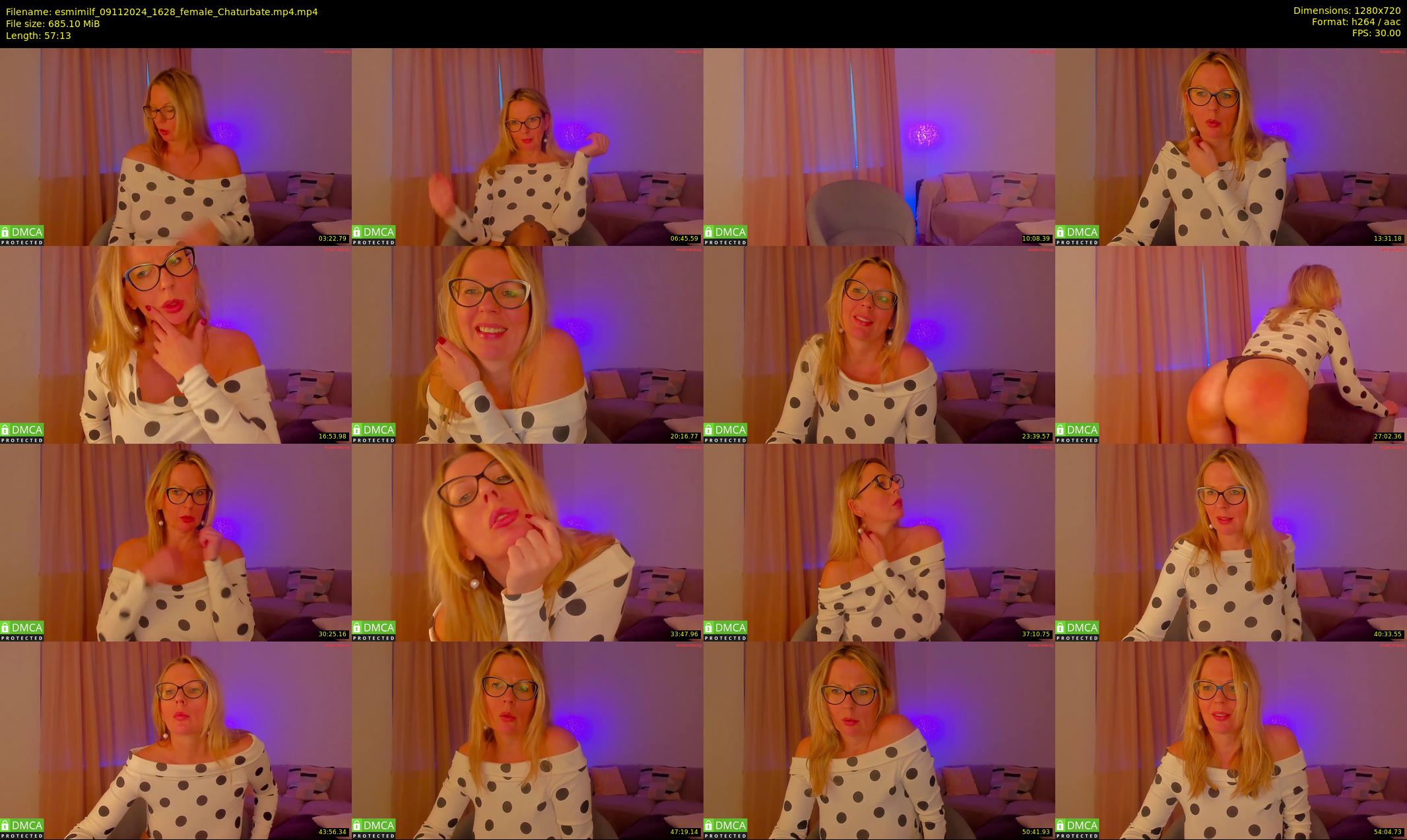 esmimilf — 58 minute Chaturbate female cam show recording, 720p, Nov 9, 2024