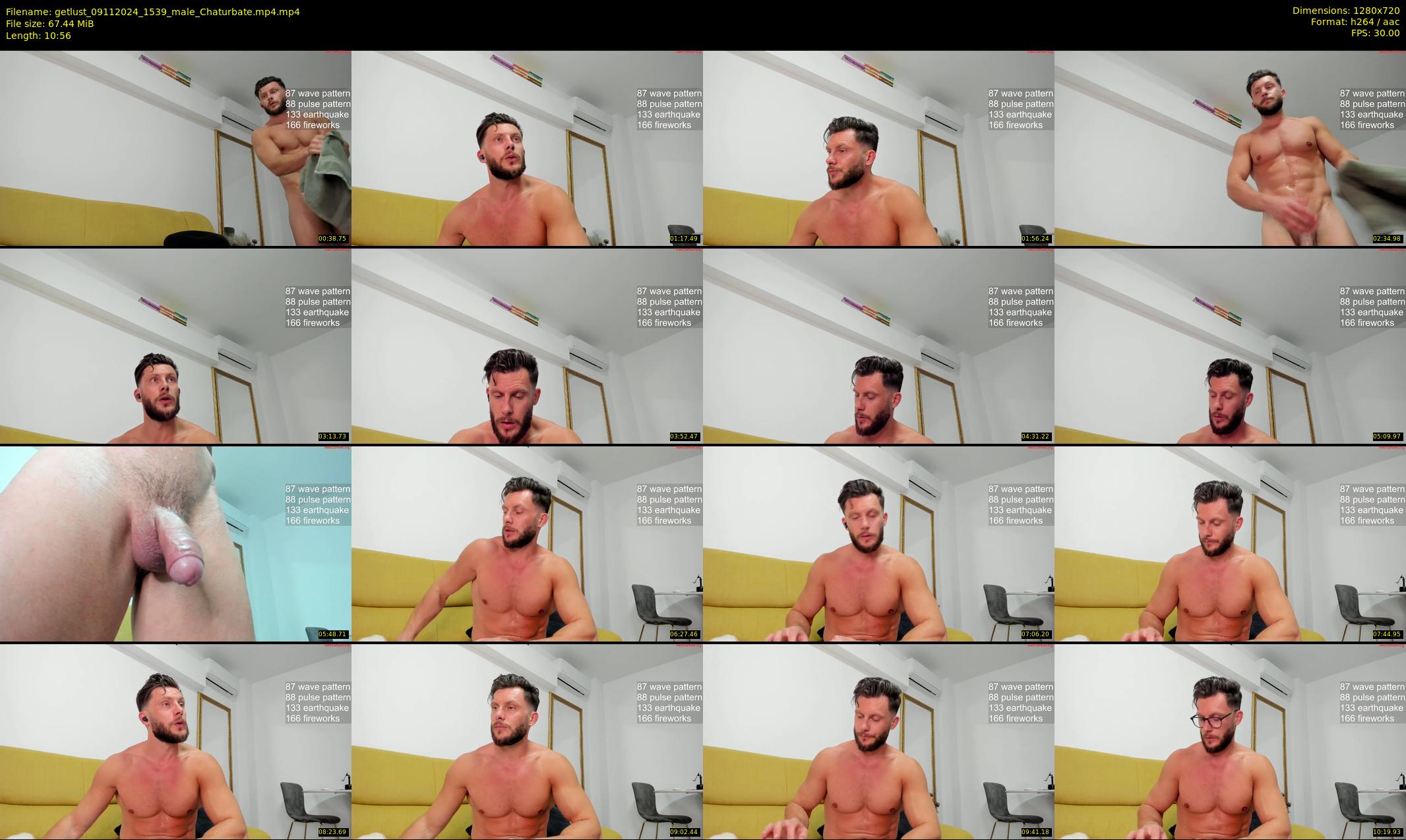 getlust — 11 minute Chaturbate male cam show recording, 720p, Nov 9, 2024