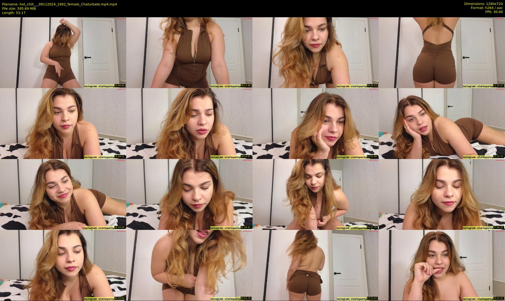 hot_chill__ — 54 minute Chaturbate female cam show recording, 720p, Nov 9, 2024