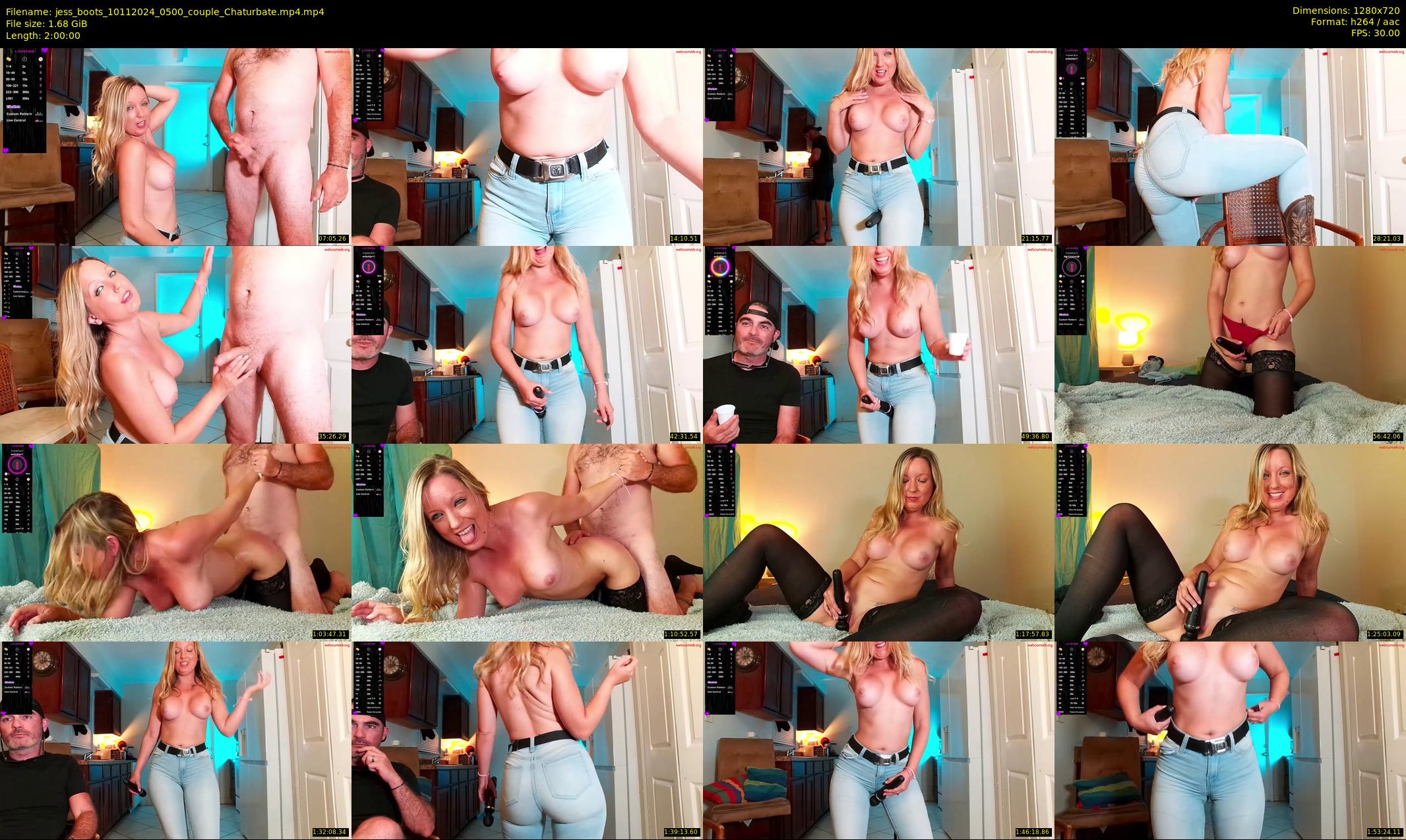 jess_boots — 120 minute Chaturbate female cam show recording, 720p, Nov 10, 2024