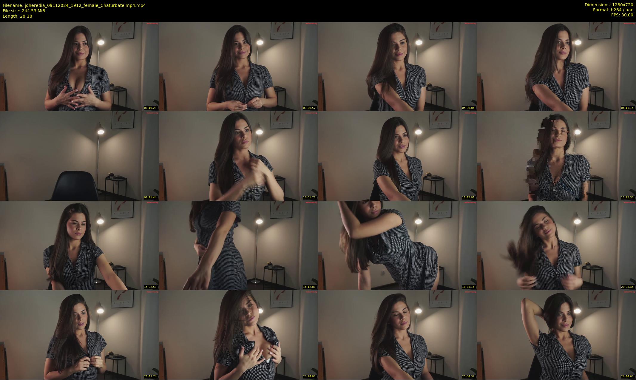 joheredia — 29 minute Chaturbate female cam show recording, 720p, Nov 9, 2024