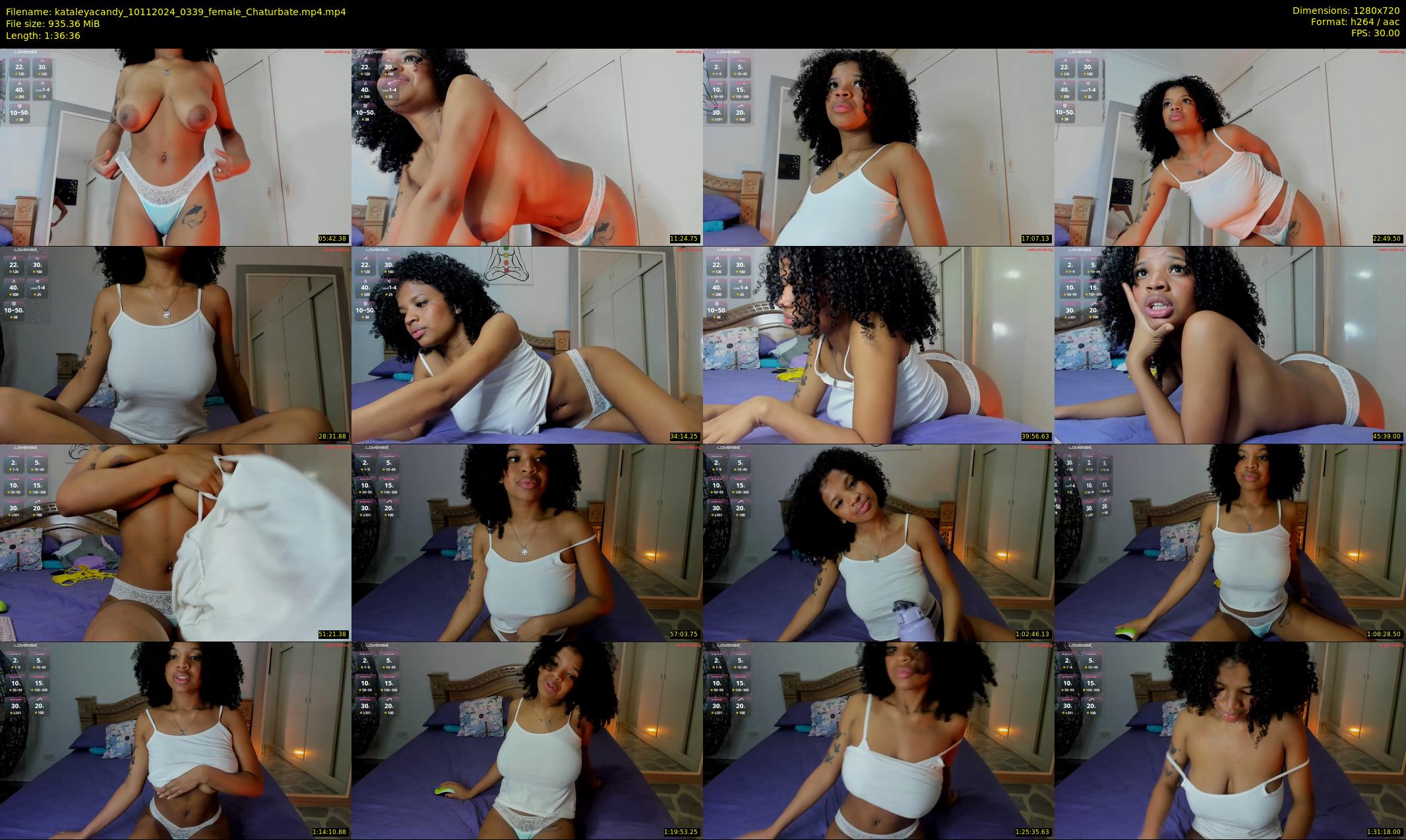 kataleyacandy — 97 minute Chaturbate female cam show recording, 720p, Nov 10, 2024