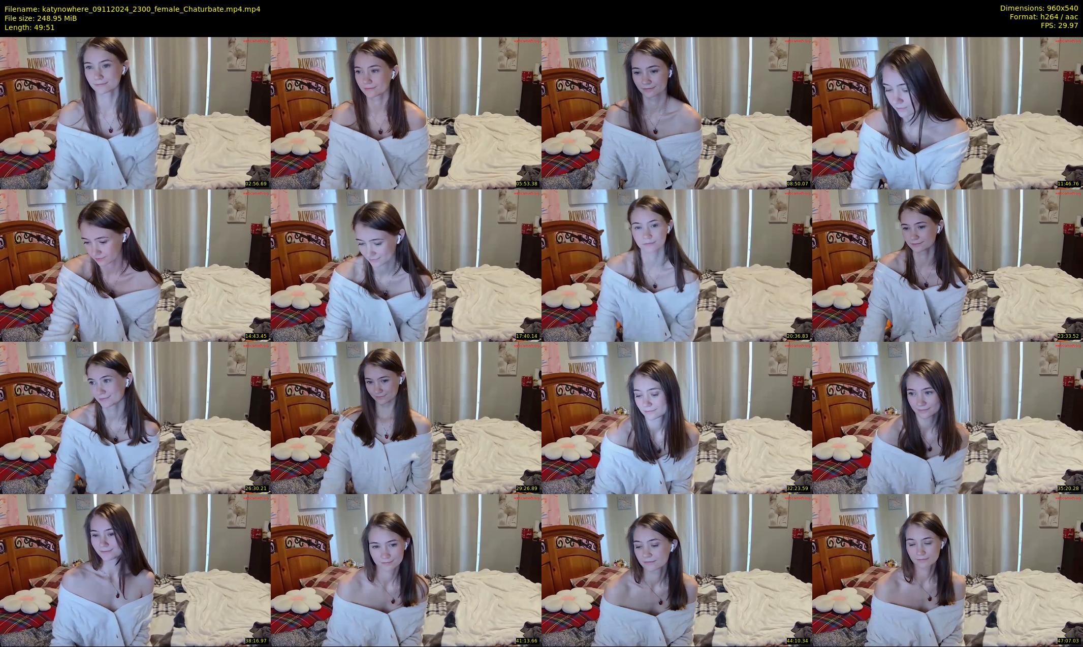 katynowhere — 50 minute Chaturbate female cam show recording, 480p, Nov 9, 2024