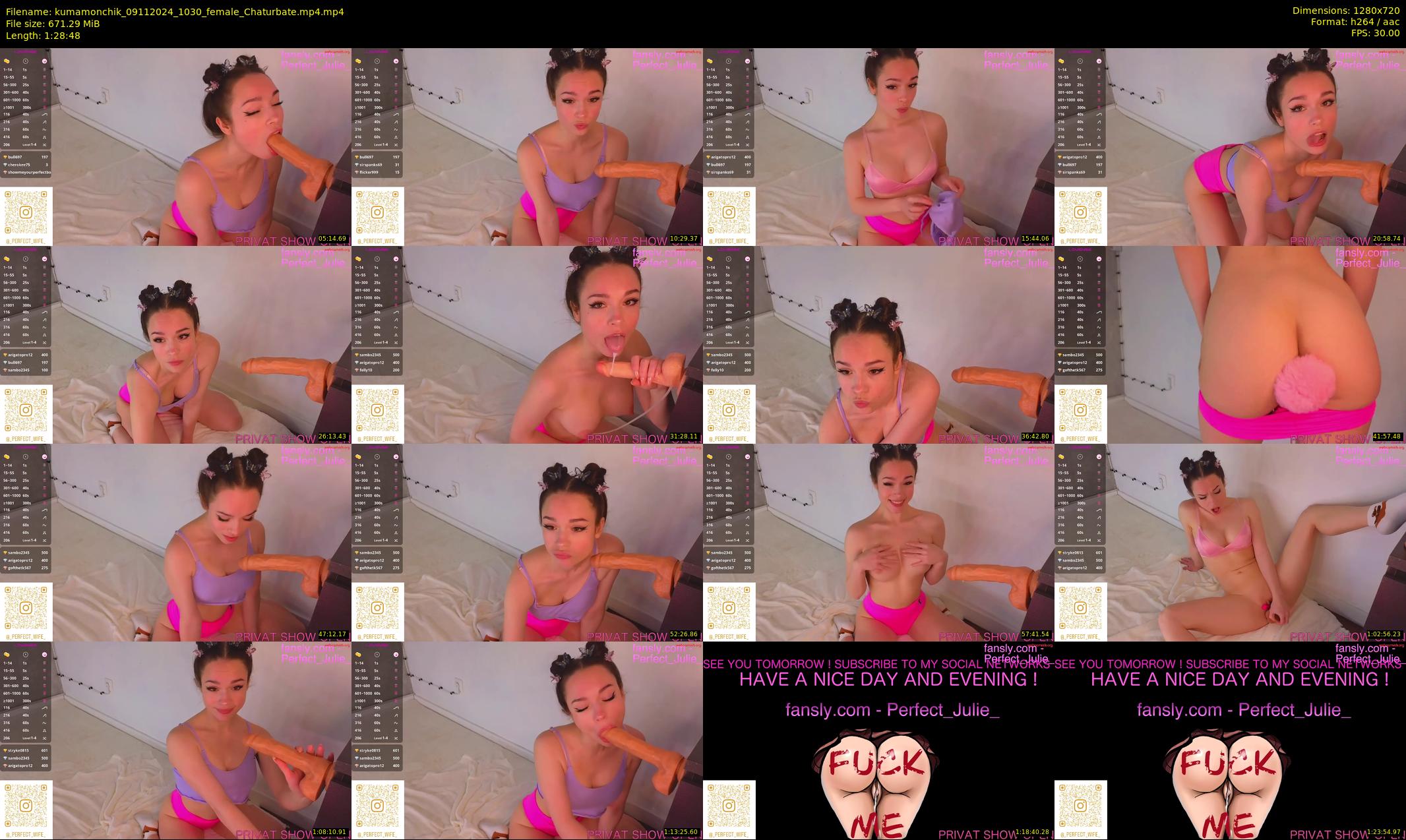 kumamonchik — 89 minute Chaturbate couple cam show recording, 720p, Nov 9, 2024