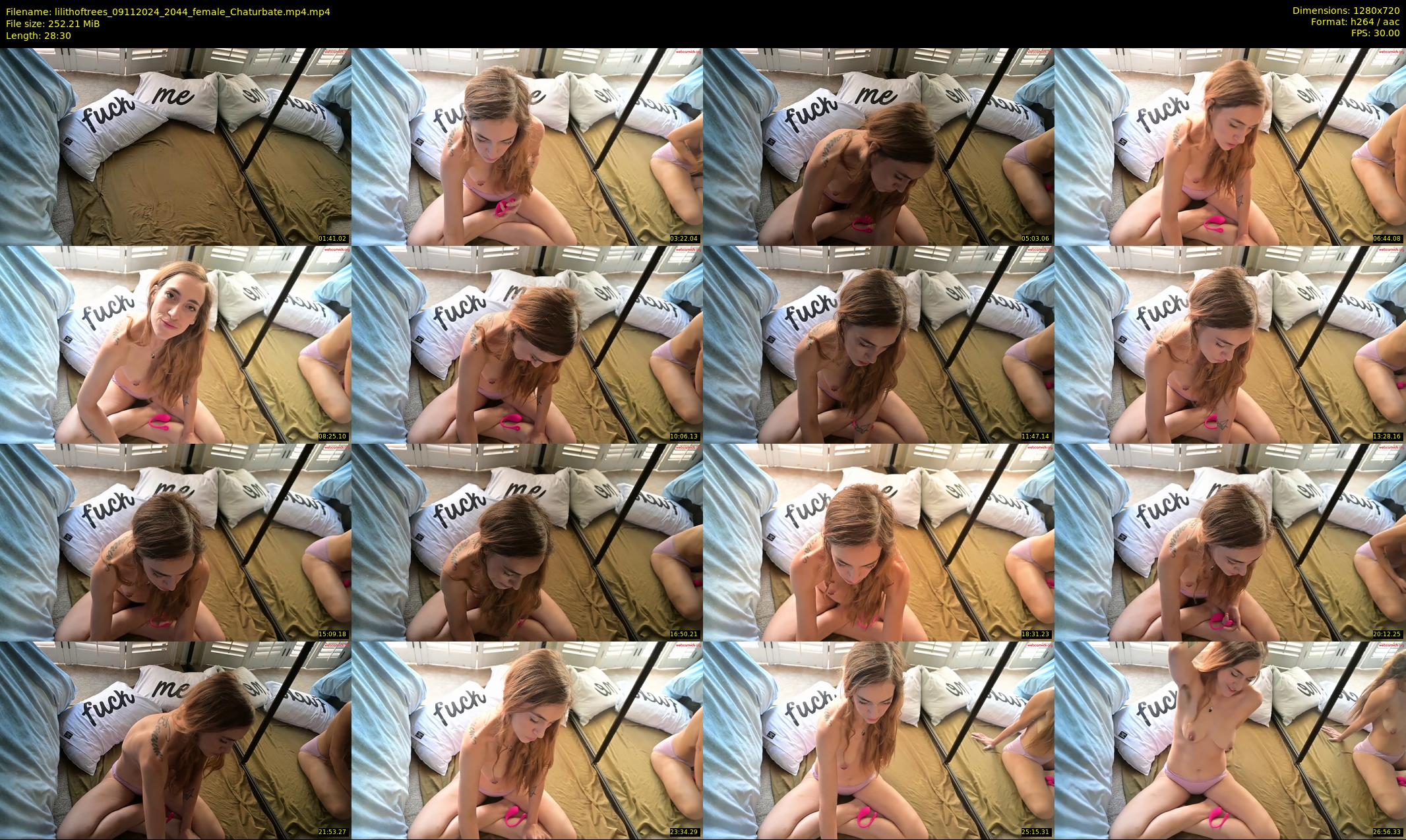 lilithoftrees — 29 minute Chaturbate female cam show recording, 720p, Nov 9, 2024