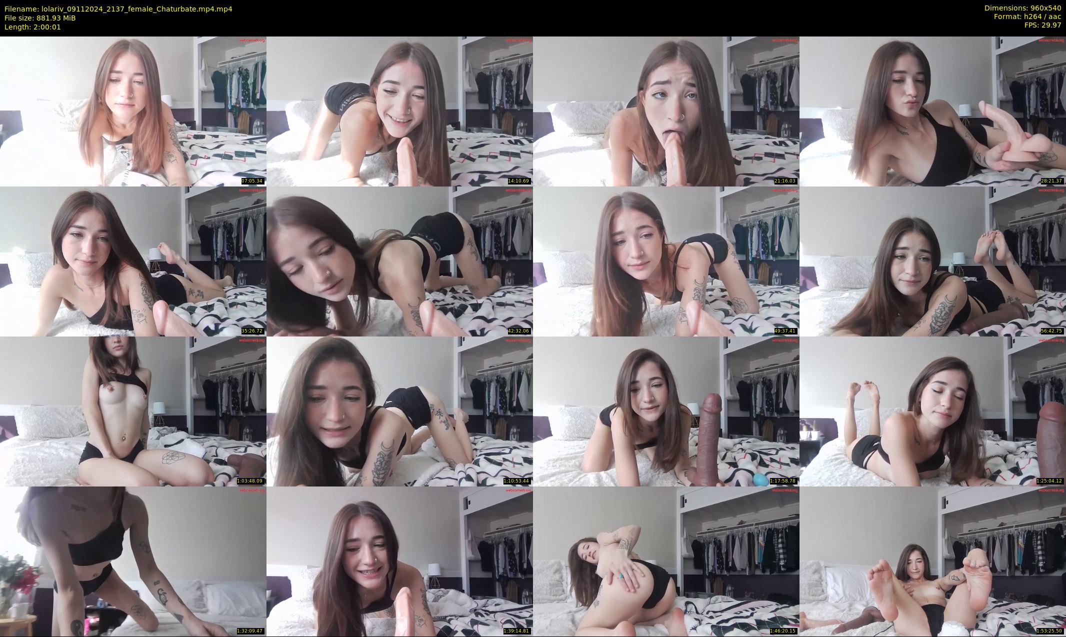 lolariv — 121 minute Chaturbate female cam show recording, 480p, Nov 9, 2024