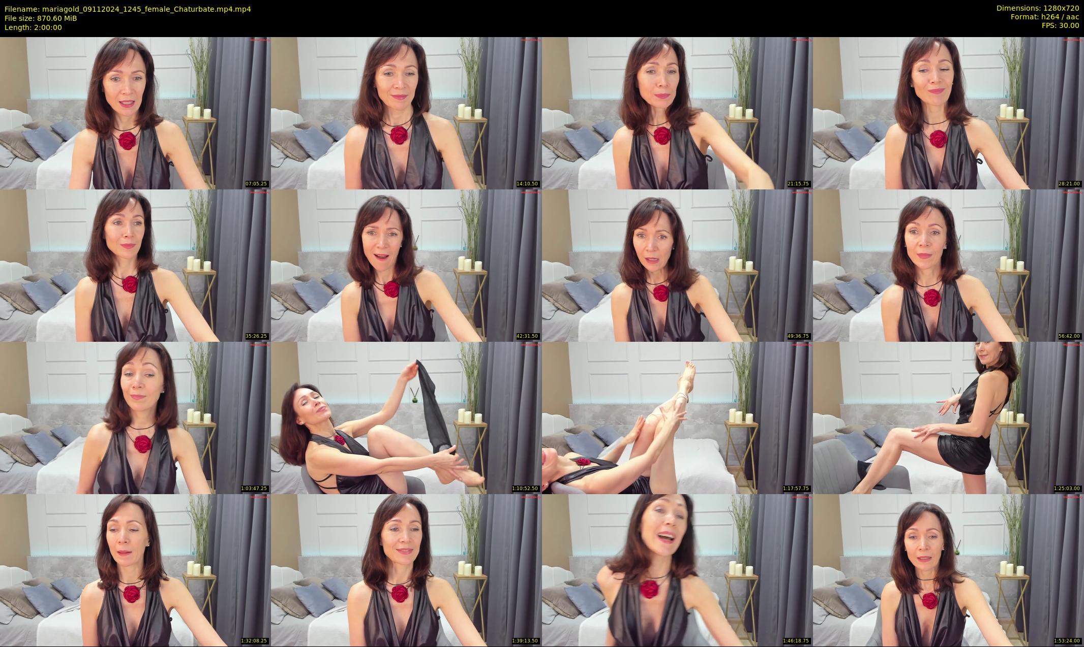 mariagold — 120 minute Chaturbate female cam show recording, 720p, Nov 9, 2024