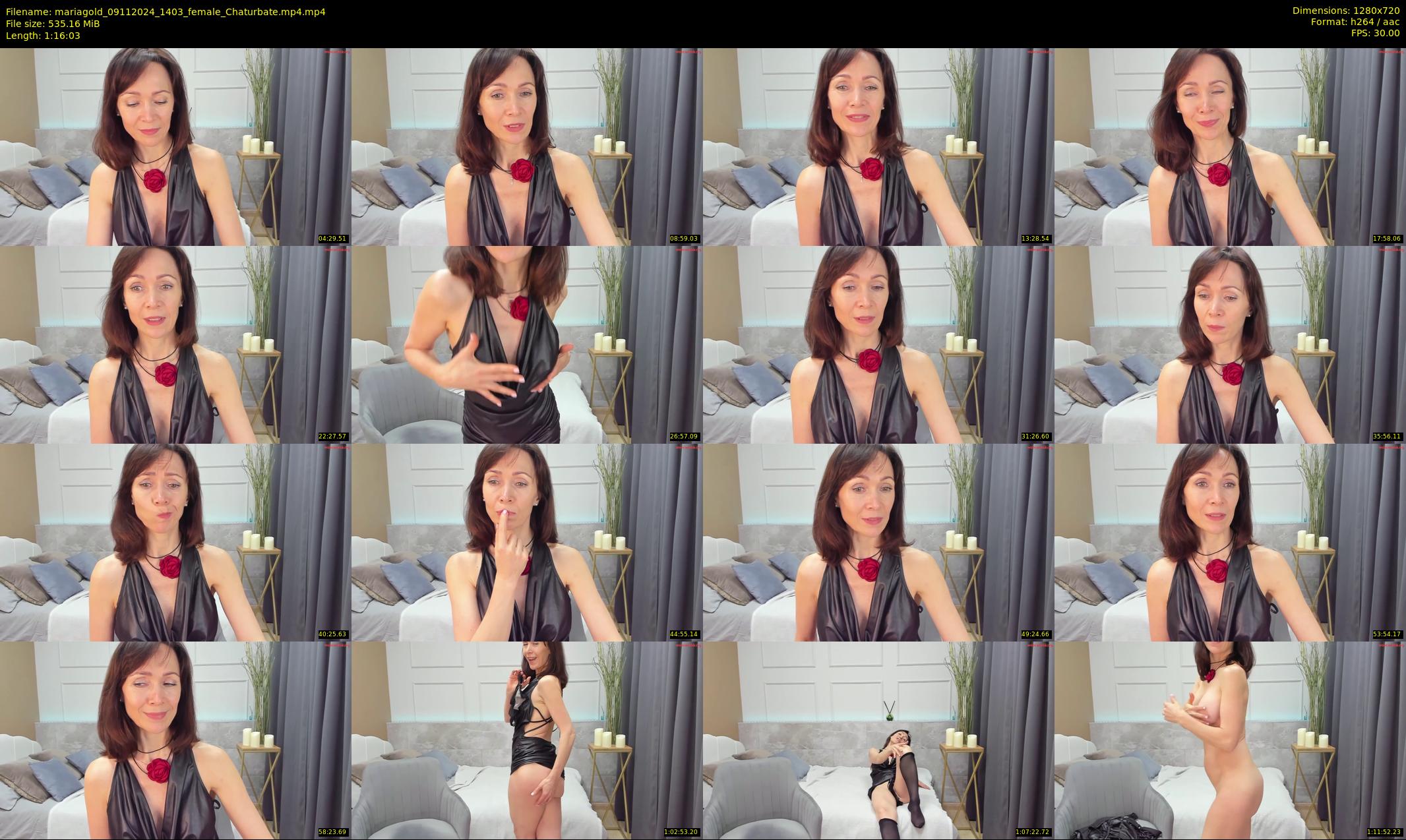 mariagold — 77 minute Chaturbate female cam show recording, 720p, Nov 9, 2024