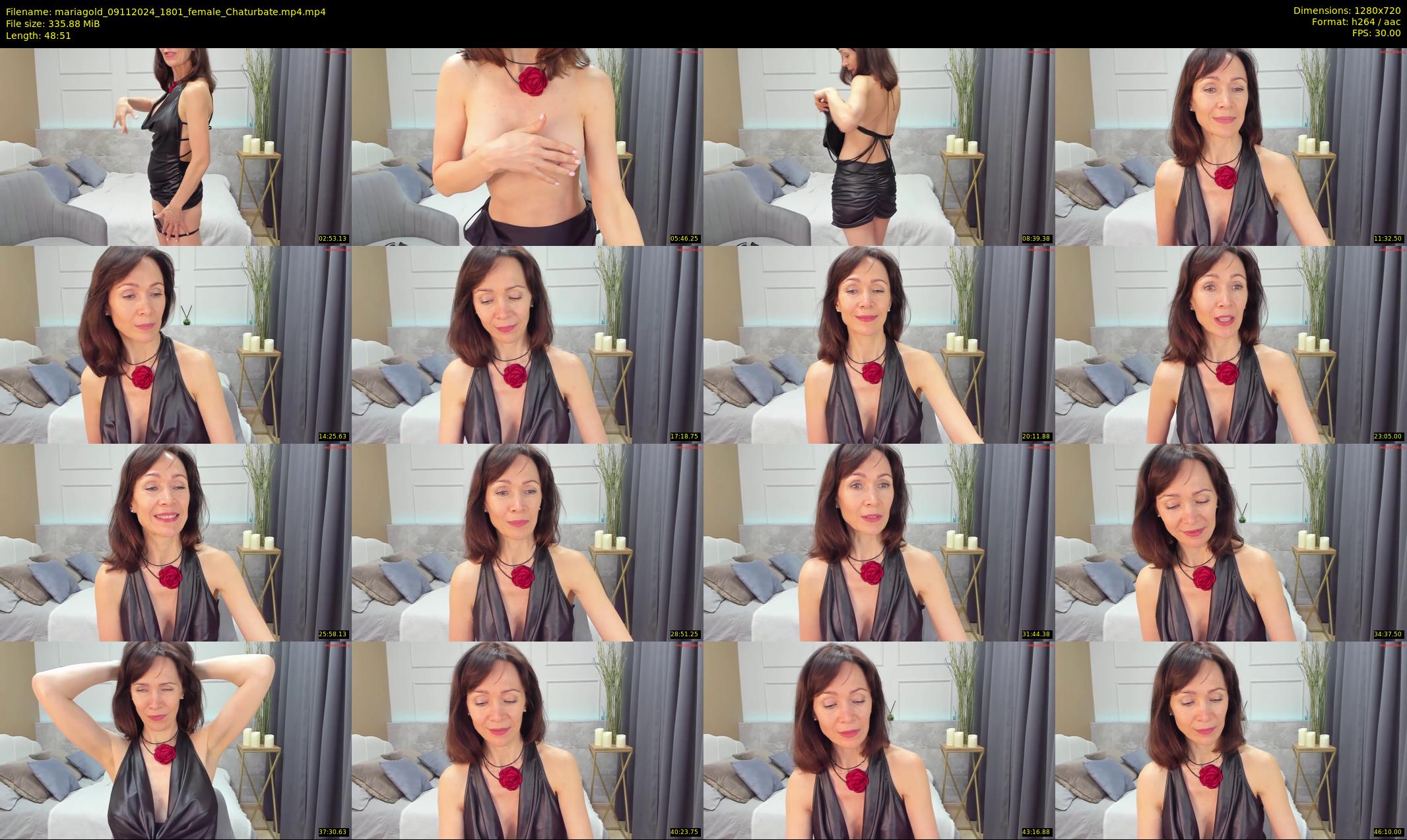 mariagold — 49 minute Chaturbate female cam show recording, 720p, Nov 9, 2024