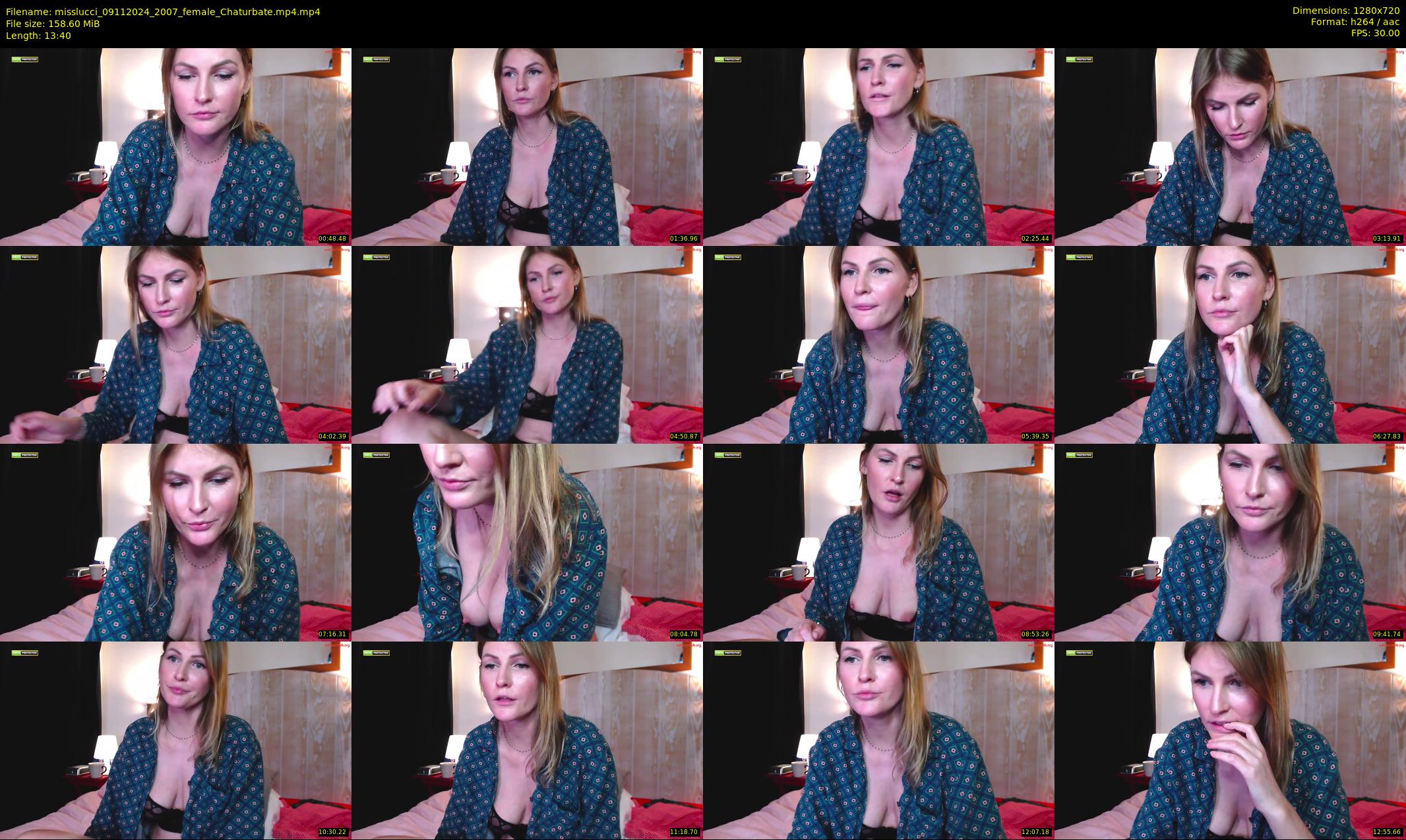 misslucci — 14 minute Chaturbate female cam show recording, 720p, Nov 9, 2024