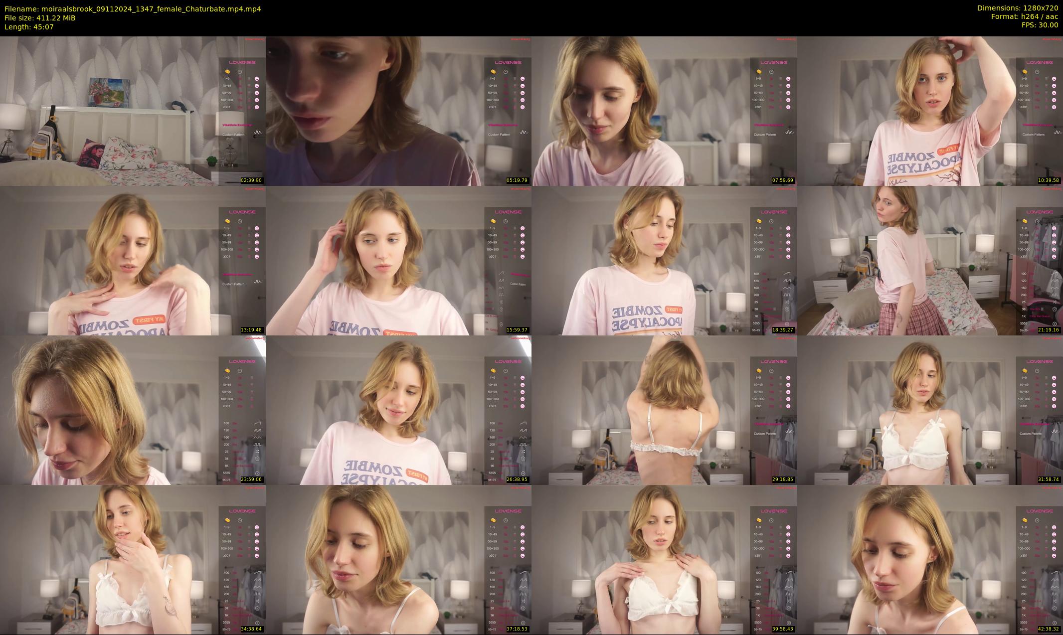 moiraalsbrook — 46 minute Chaturbate female cam show recording, 720p, Nov 9, 2024
