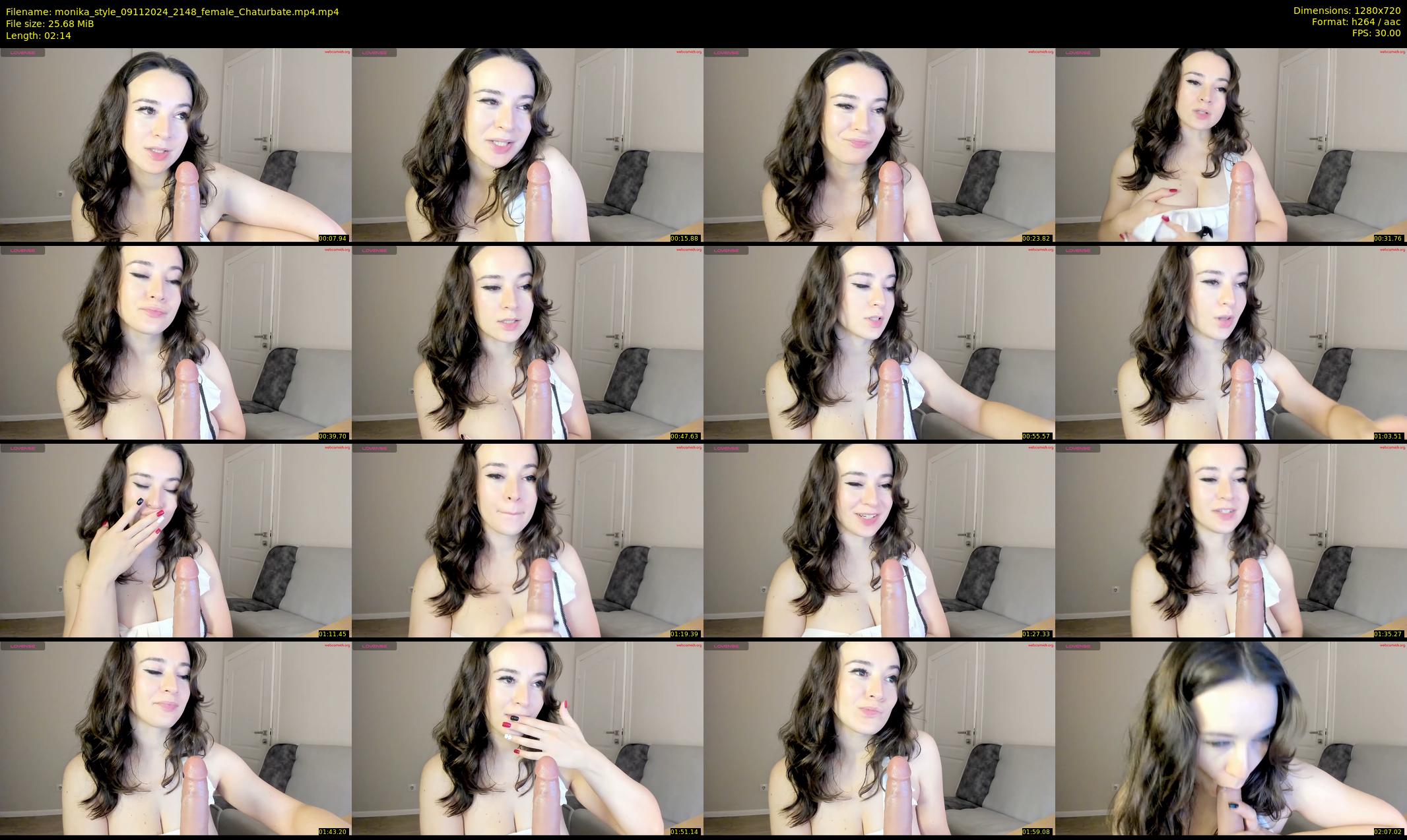 monika_style — 3 minute Chaturbate female cam show recording, 720p, Nov 9, 2024
