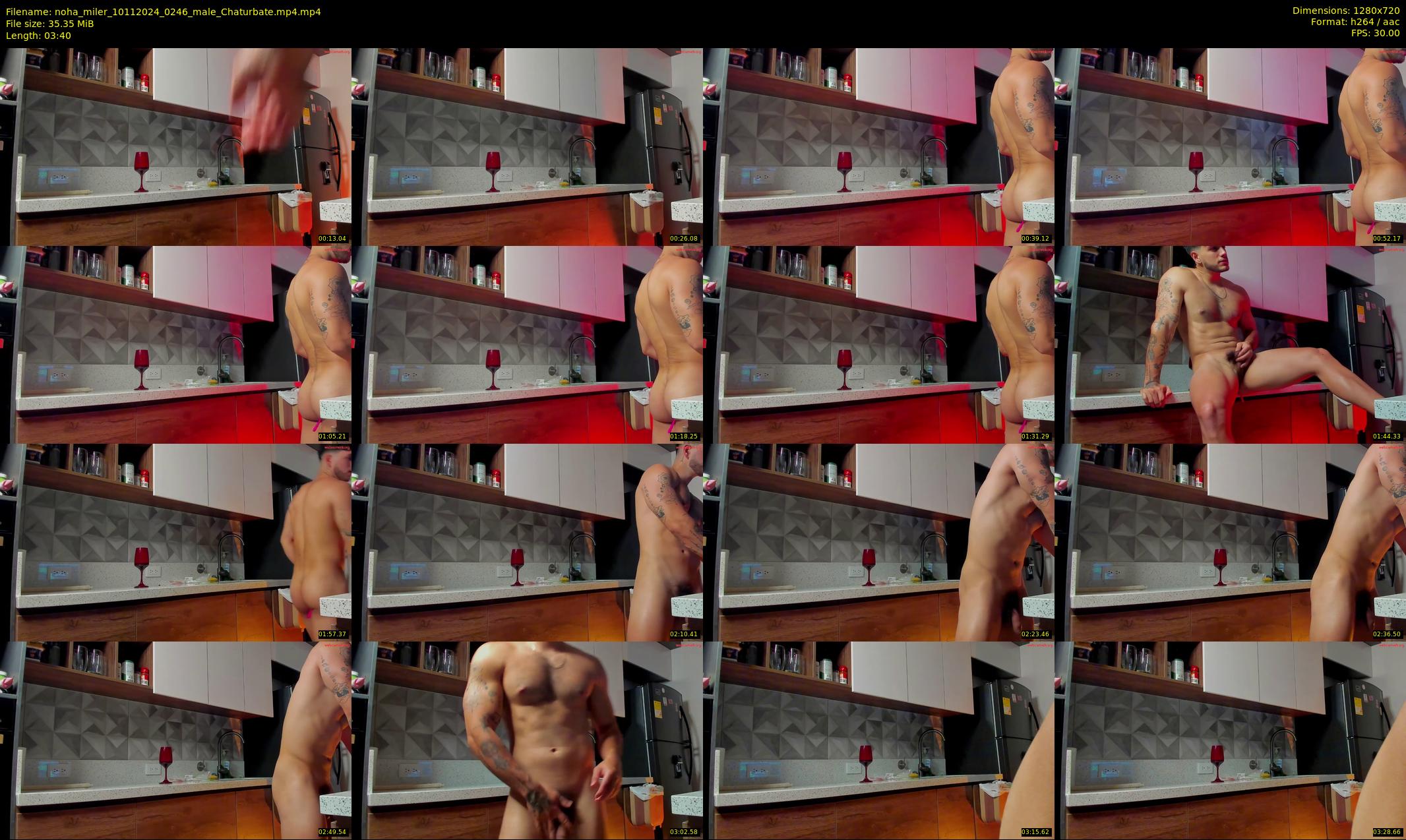 noha_miler — 4 minute Chaturbate male cam show recording, 720p, Nov 10, 2024