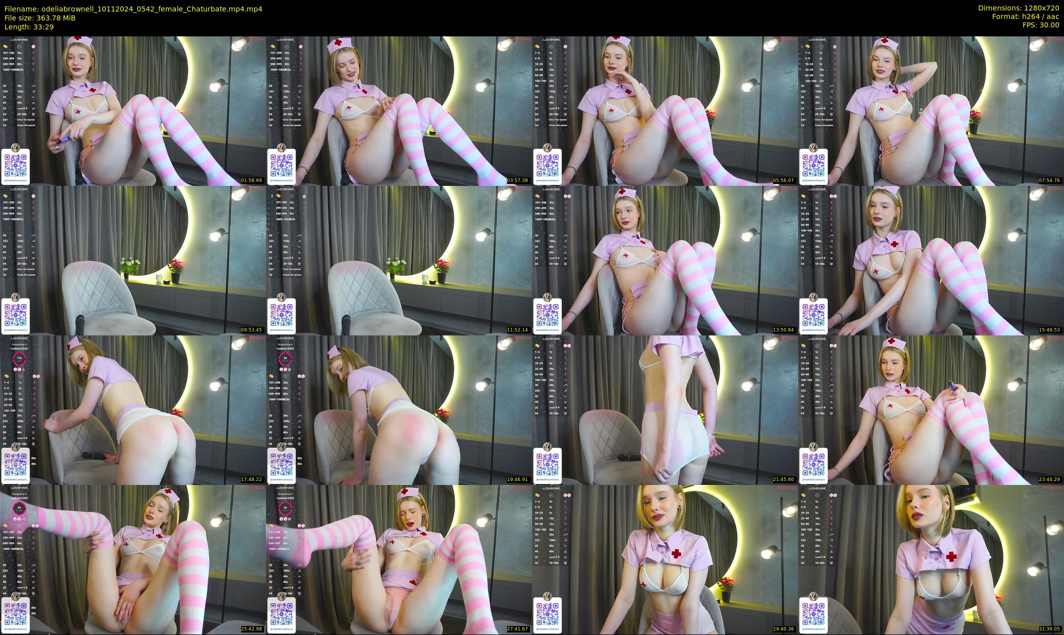 odeliabrownell — 34 minute Chaturbate female cam show recording, 720p, Nov 10, 2024