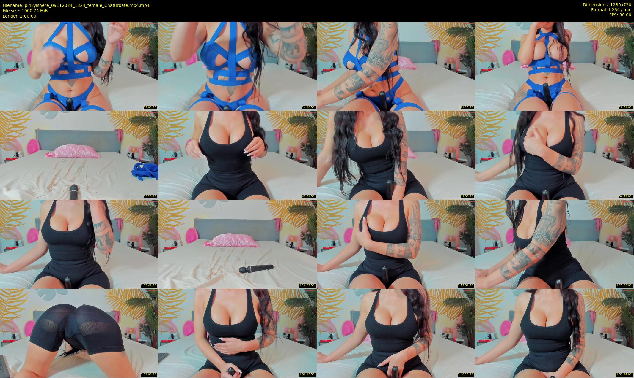pinkyishere — 120 minute Chaturbate female cam show recording, 720p, Nov 9, 2024