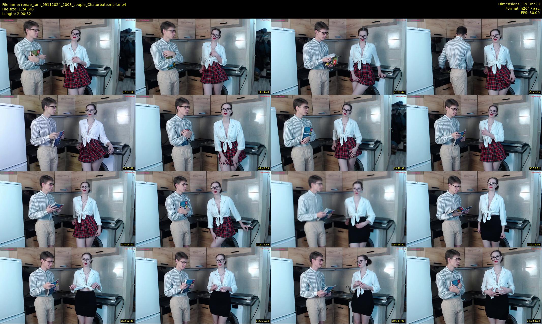 renae_tom — 121 minute Chaturbate couple cam show recording, 720p, Nov 9, 2024