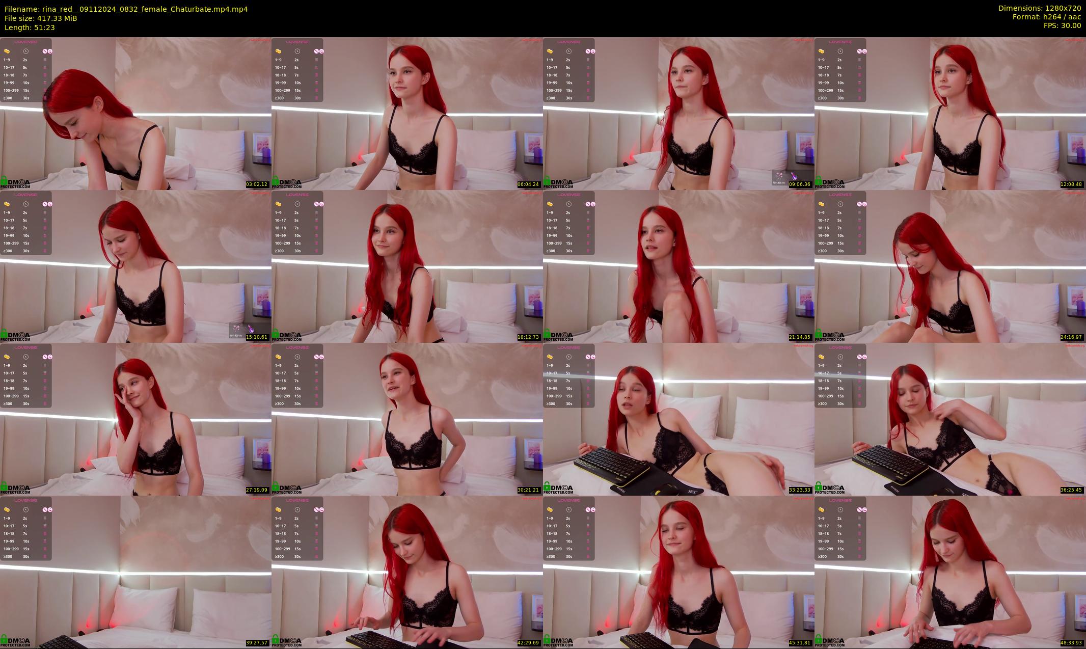 rina_red_ — 52 minute Chaturbate female cam show recording, 720p, Nov 9, 2024