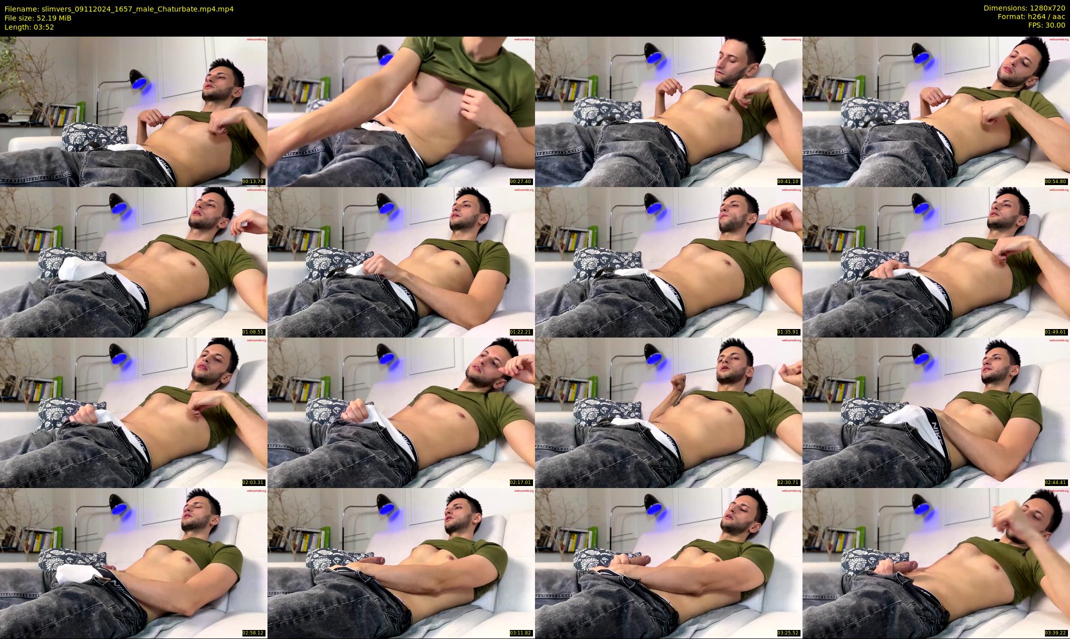 slimvers — 4 minute Chaturbate male cam show recording, 720p, Nov 9, 2024