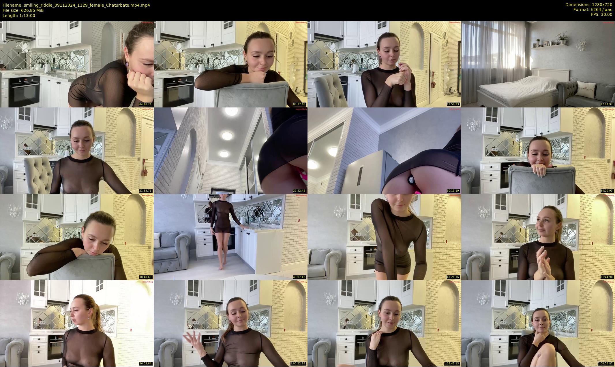smiling_riddle — 73 minute Chaturbate female cam show recording, 720p, Nov 9, 2024