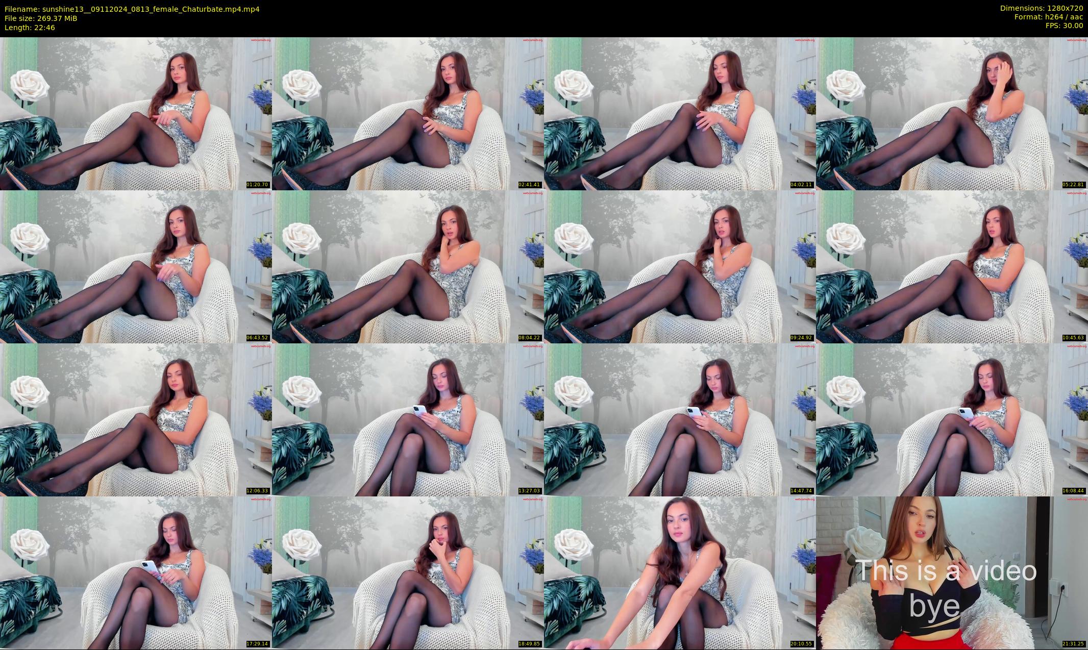 sunshine13_ — 23 minute Chaturbate female cam show recording, 720p, Nov 9, 2024