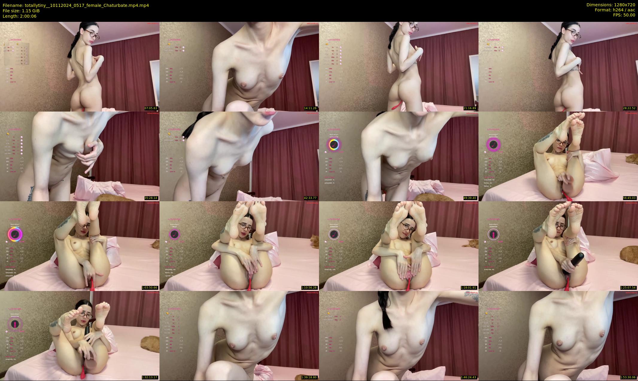 totallytiny_ — 121 minute Chaturbate female cam show recording, 720p, Nov 10, 2024
