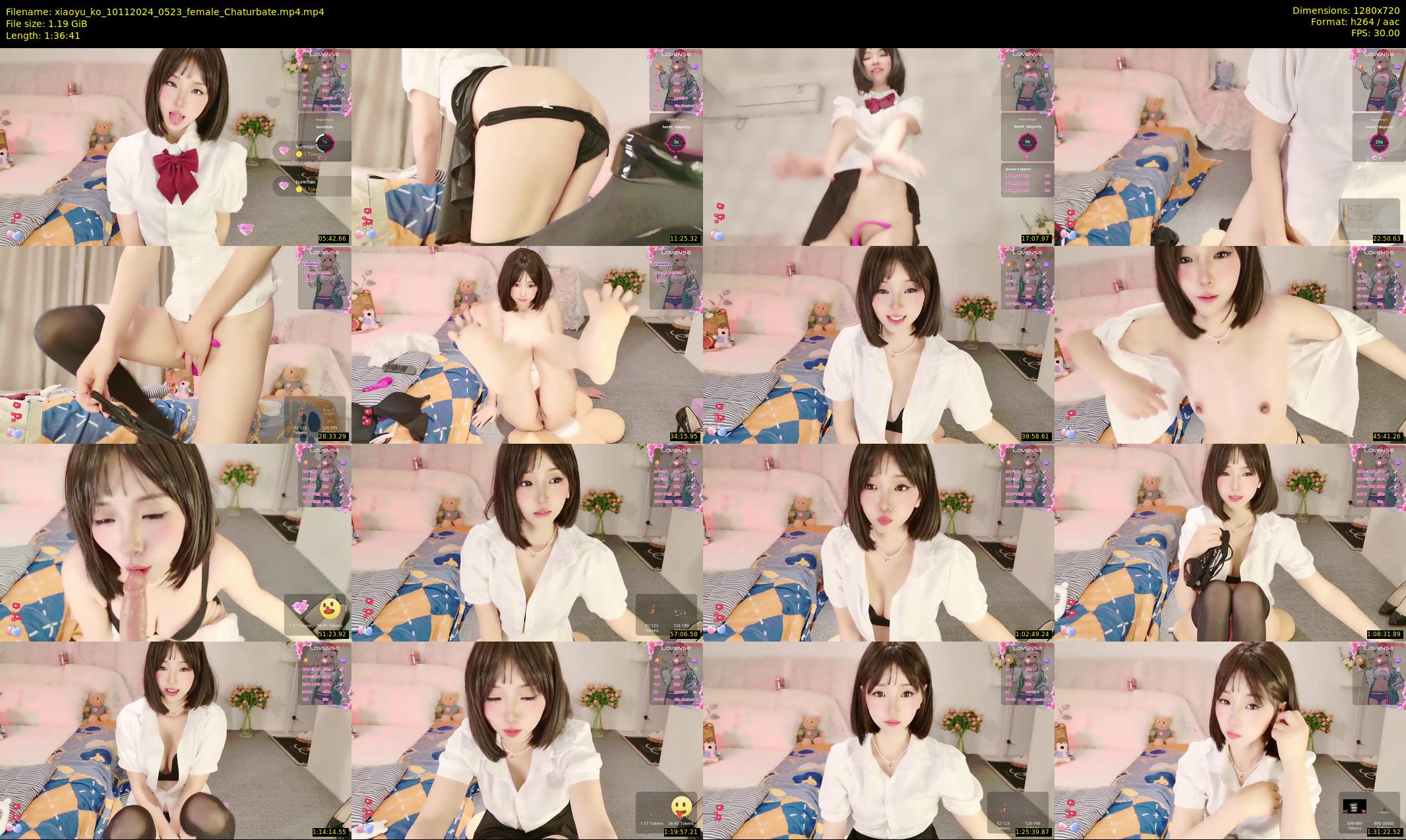 xiaoyu_ko — 97 minute Chaturbate female cam show recording, 720p, Nov 10, 2024