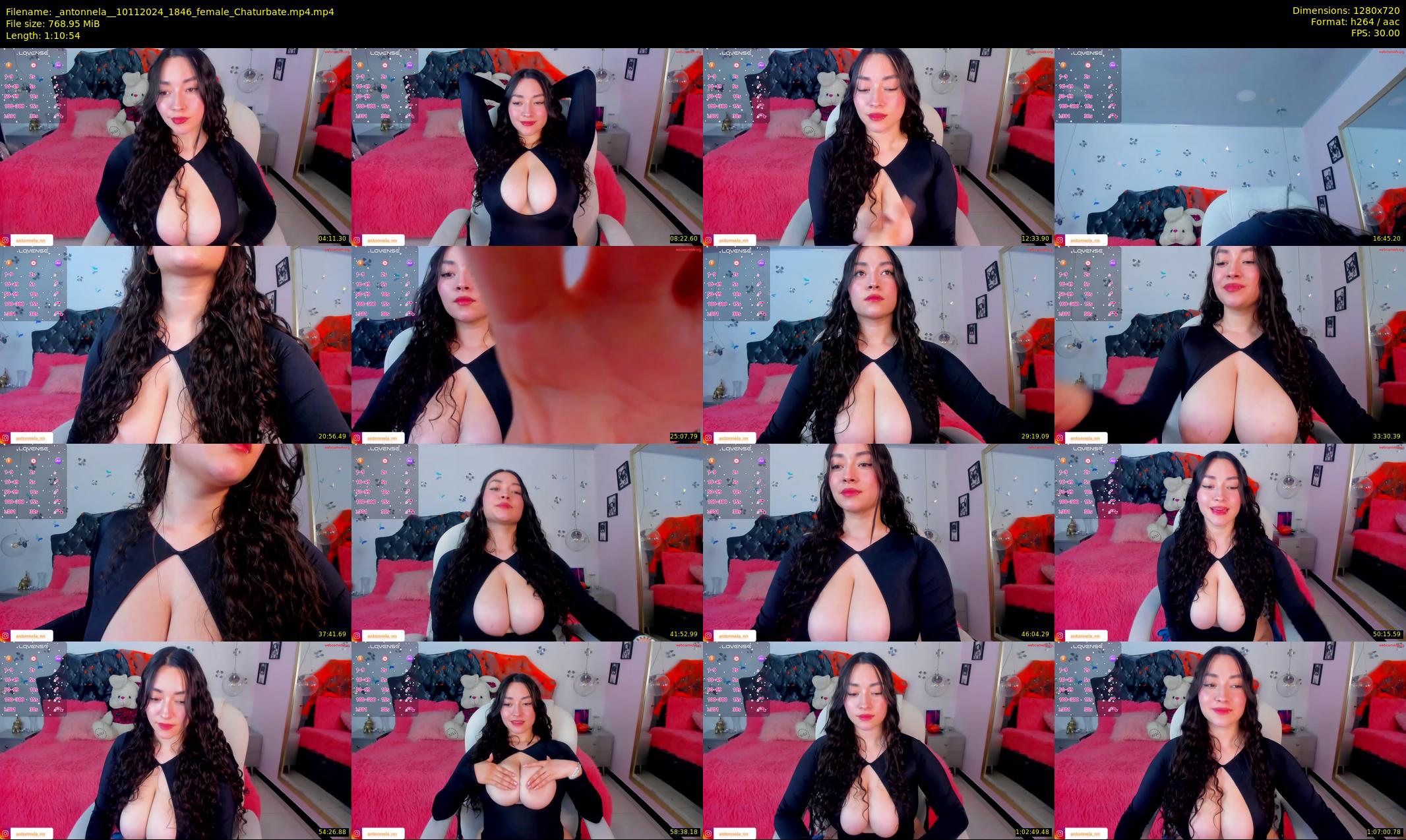 _antonnela_ — 71 minute Chaturbate female cam show recording, 720p, Nov 10, 2024