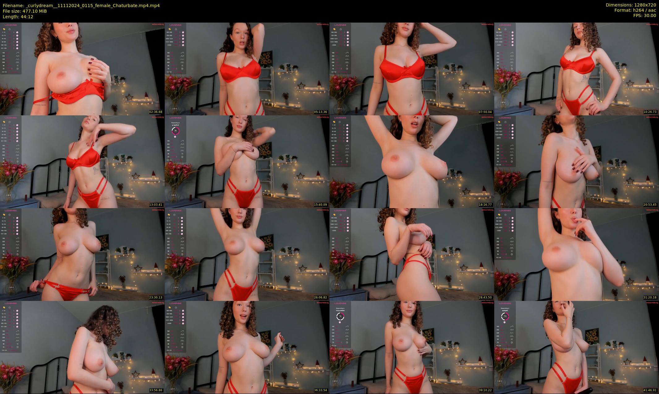 _curlydream_ — 45 minute Chaturbate female cam show recording, 720p, Nov 11, 2024