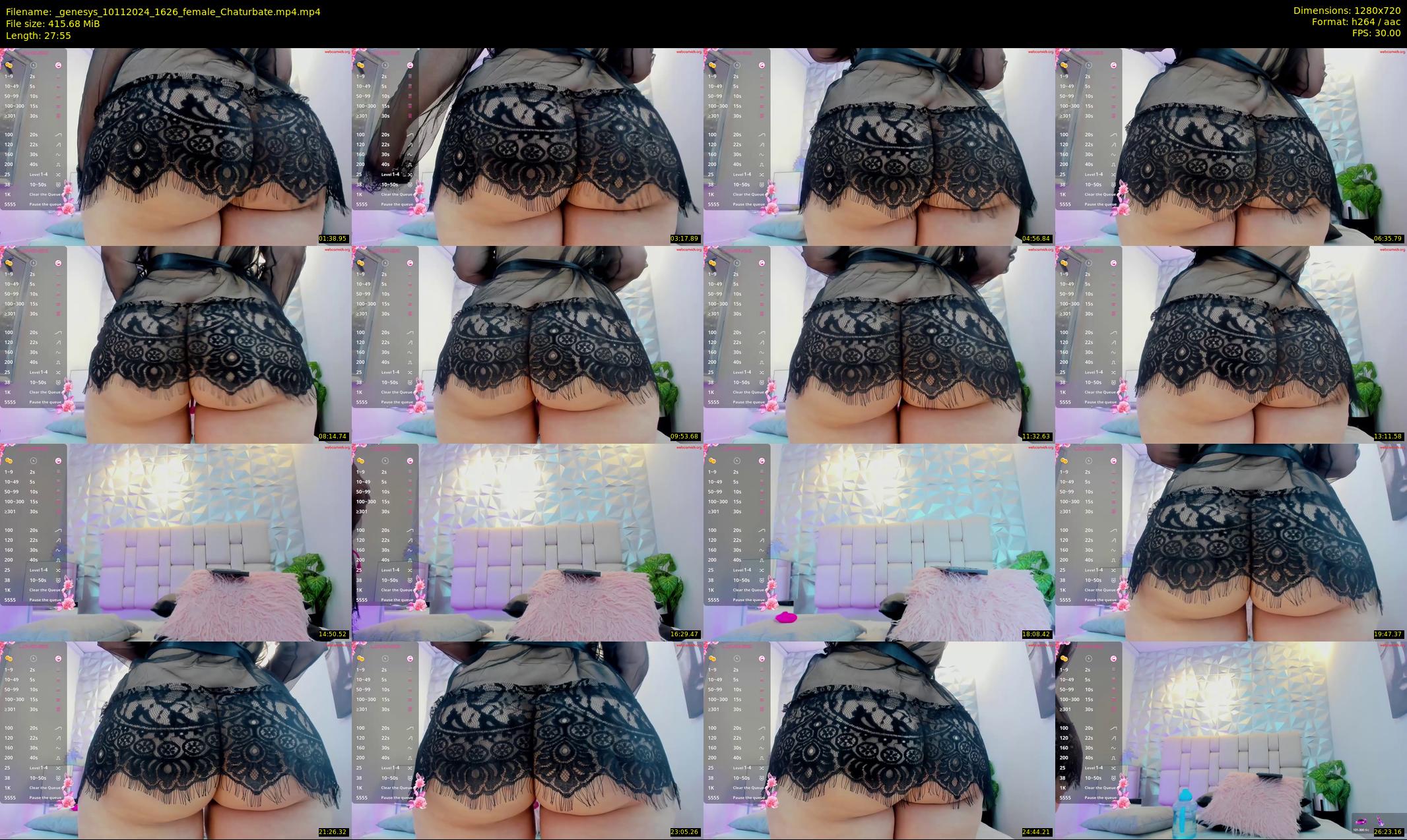 _genesys — 28 minute Chaturbate female cam show recording, 720p, Nov 10, 2024