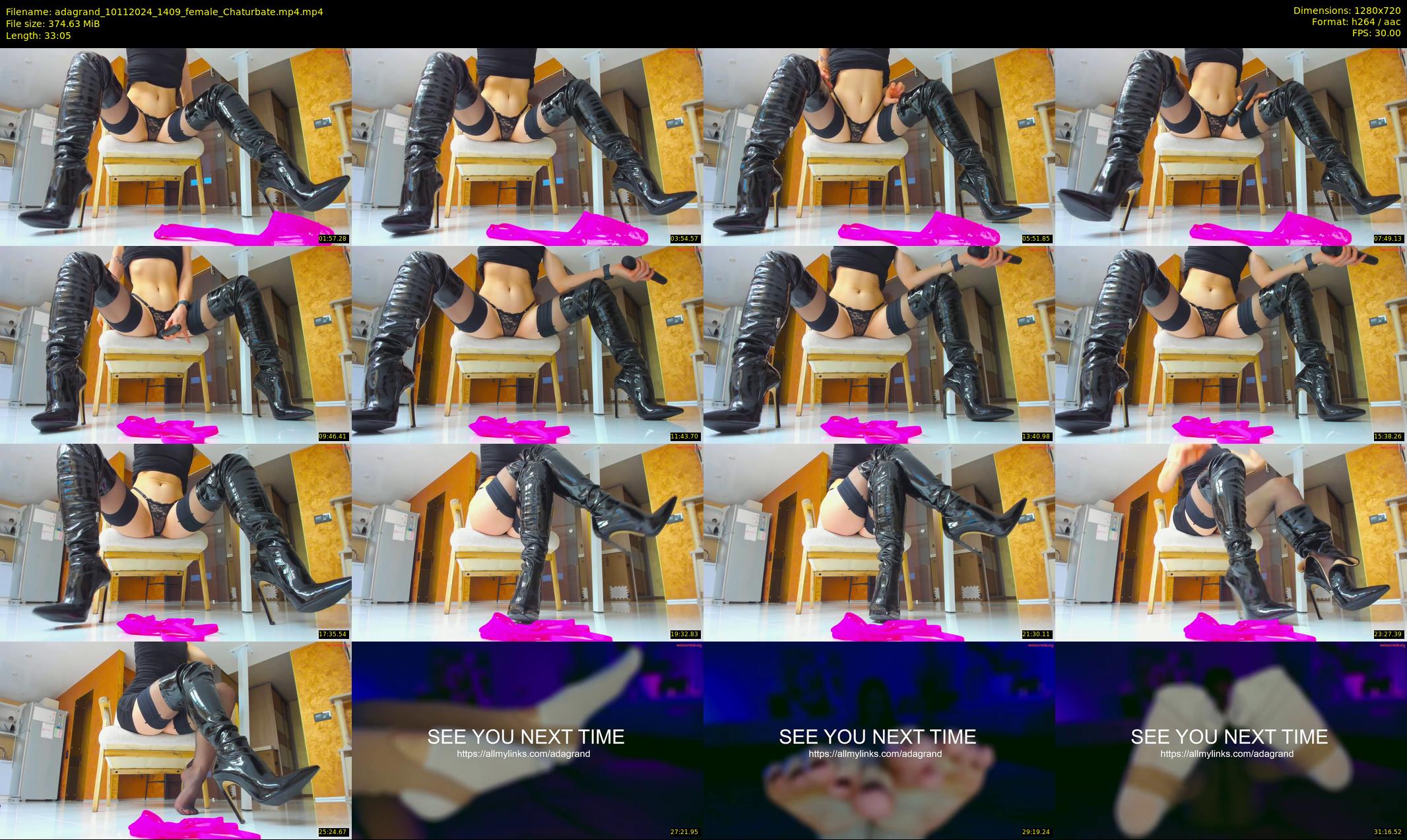 adagrand — 34 minute Chaturbate female cam show recording, 720p, Nov 10, 2024