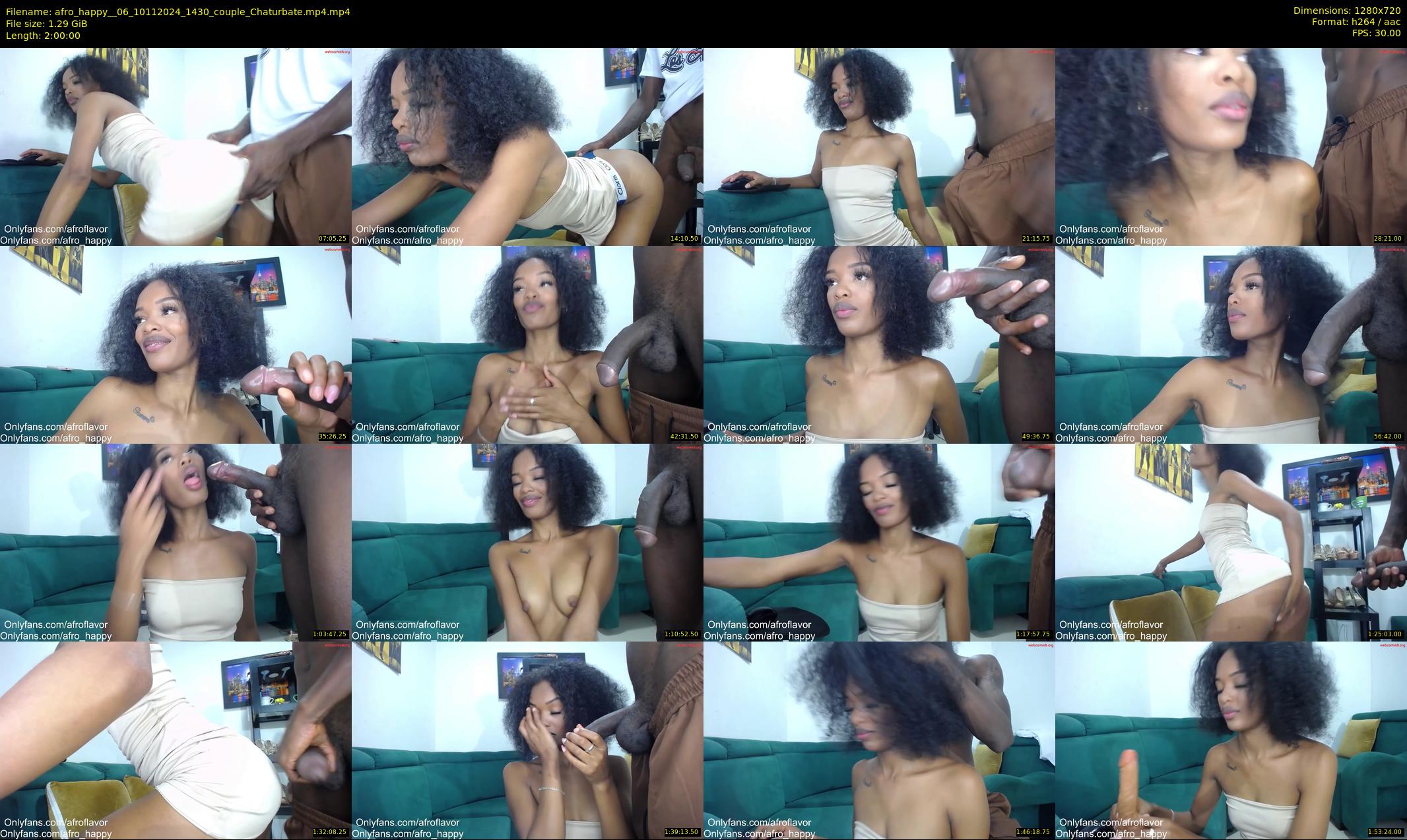 afro_happy__06 — 120 minute Chaturbate couple cam show recording, 720p, Nov 10, 2024