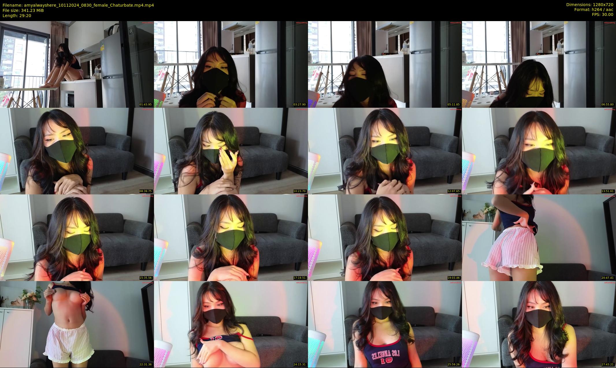amyalwayshere — 30 minute Chaturbate female cam show recording, 720p, Nov 10, 2024