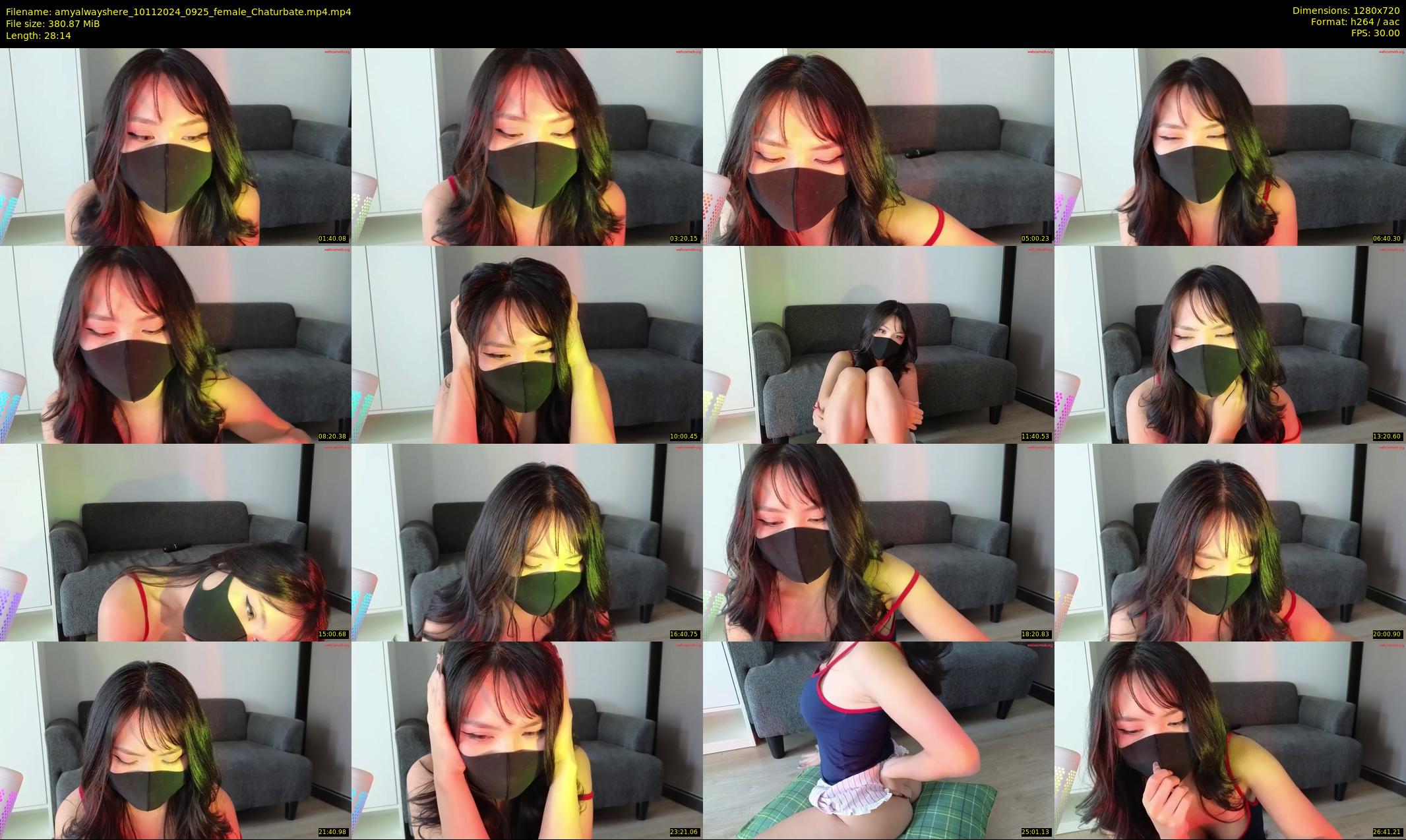 amyalwayshere — 29 minute Chaturbate female cam show recording, 720p, Nov 10, 2024