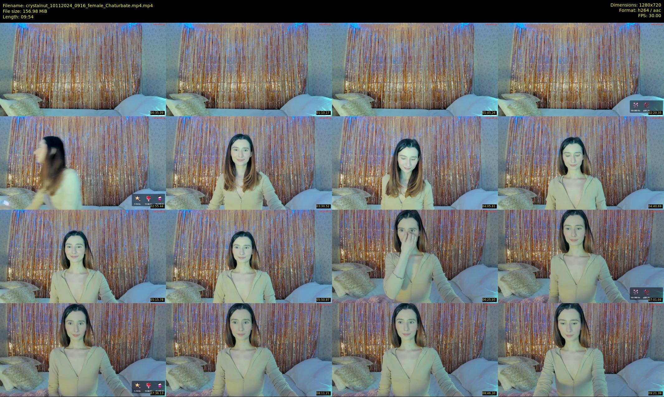 crystalnut — 10 minute Chaturbate female cam show recording, 720p, Nov 10, 2024