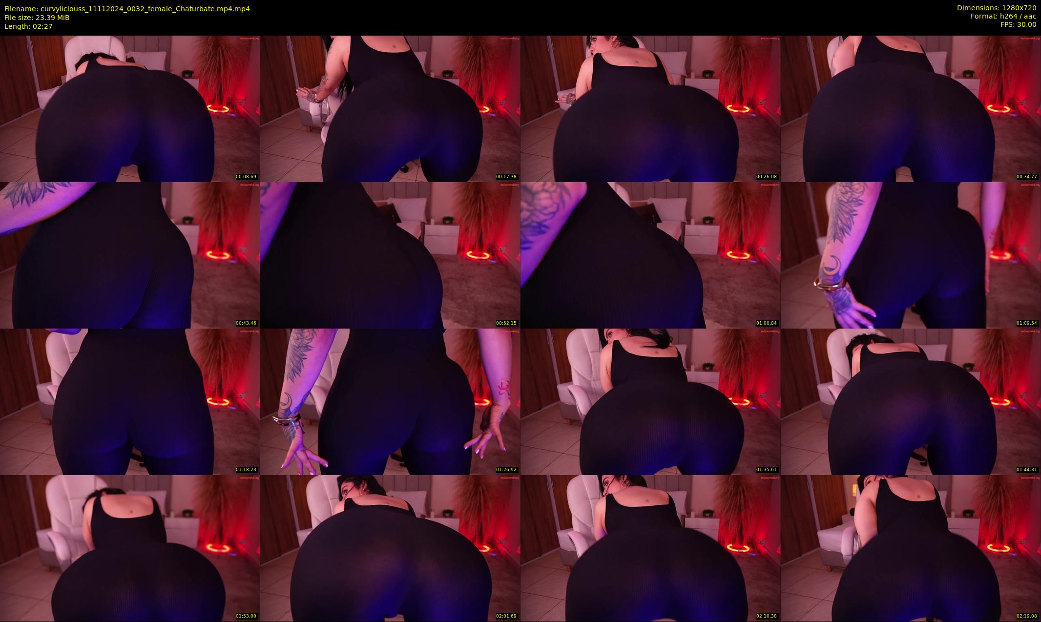 curvyliciouss — 3 minute Chaturbate female cam show recording, 720p, Nov 11, 2024