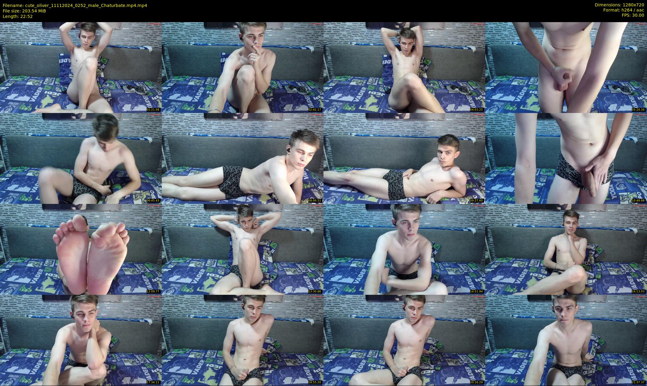 cute_oliver — 23 minute Chaturbate male cam show recording, 720p, Nov 11, 2024