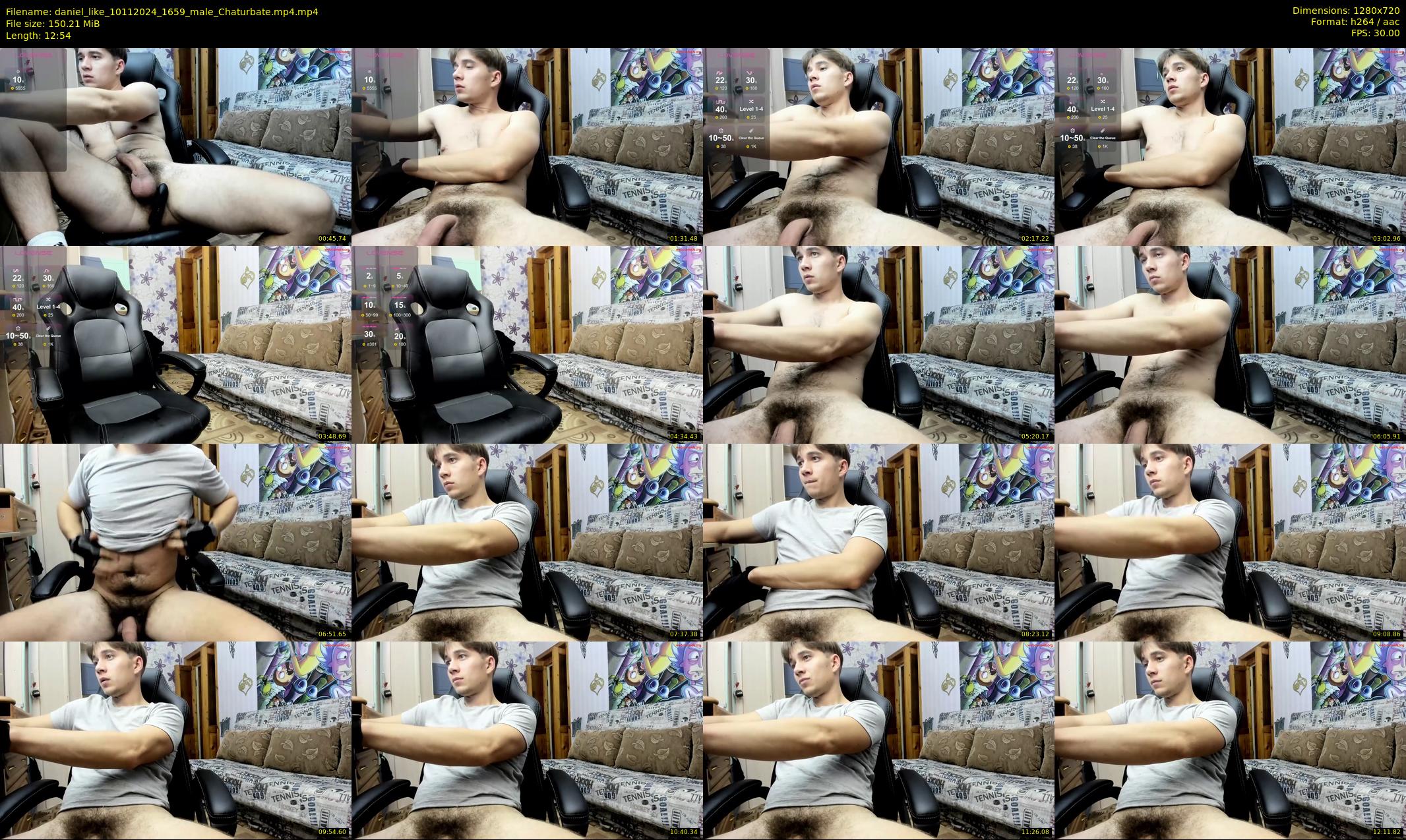 daniel_like — 13 minute Chaturbate male cam show recording, 720p, Nov 10, 2024