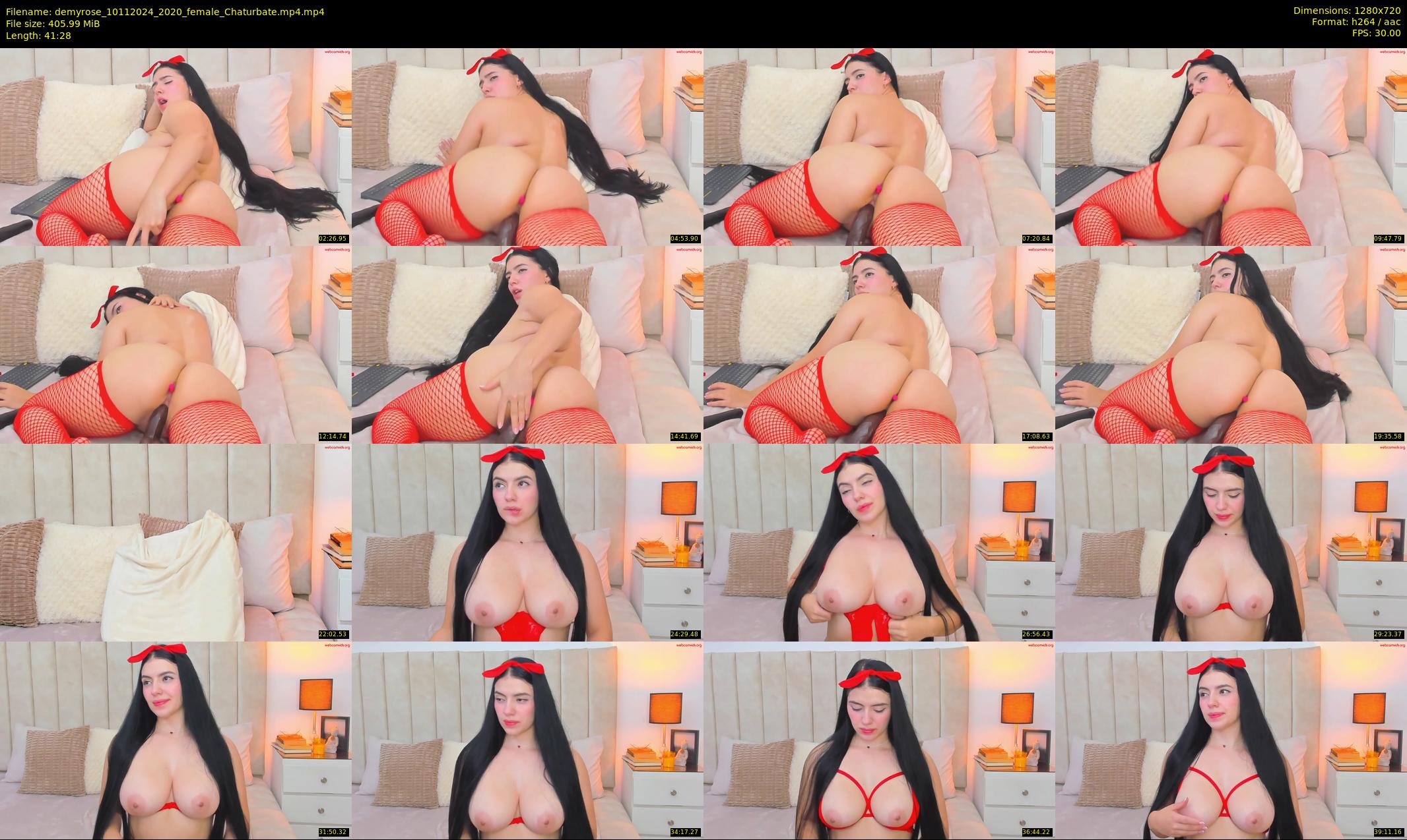 demyrose — 42 minute Chaturbate female cam show recording, 720p, Nov 10, 2024