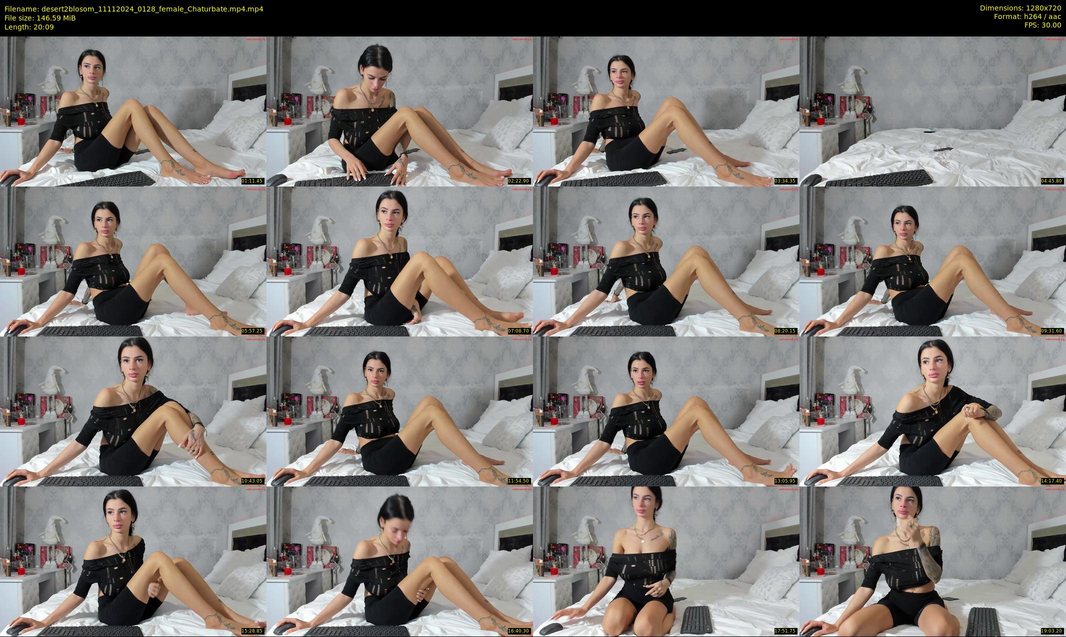desert2blosom — 21 minute Chaturbate female cam show recording, 720p, Nov 11, 2024